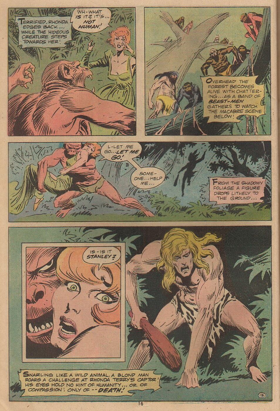 Read online Tarzan (1972) comic -  Issue #233 - 16