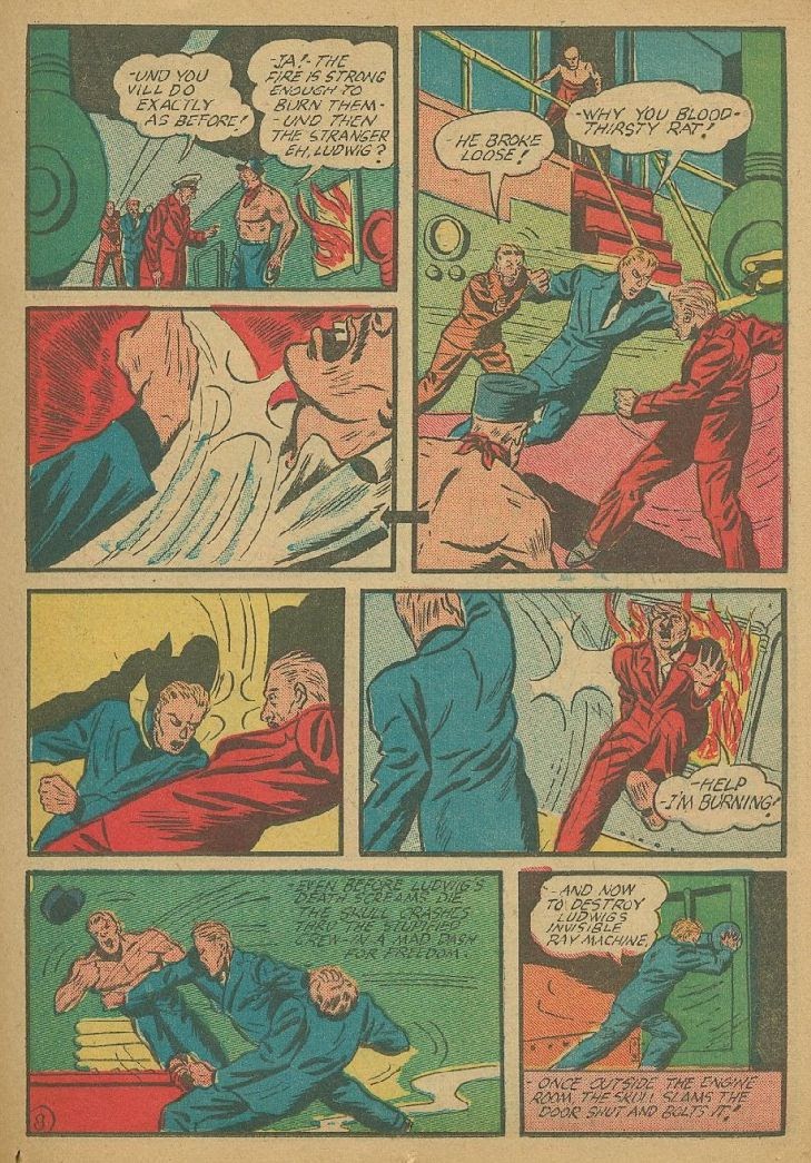 Read online Amazing Man Comics comic -  Issue #9 - 28