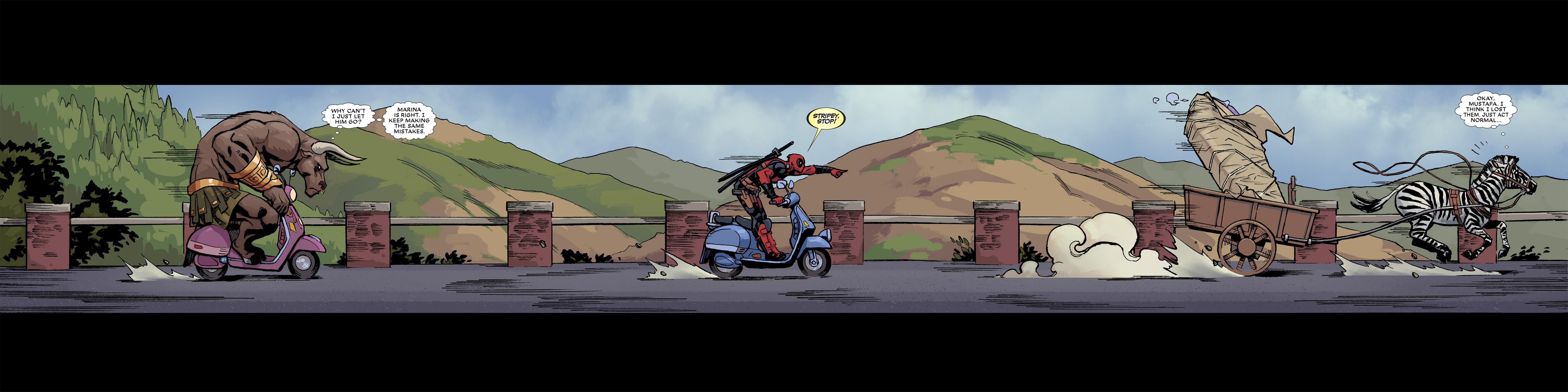 Read online Deadpool: Dracula's Gauntlet comic -  Issue # Part 3 - 19