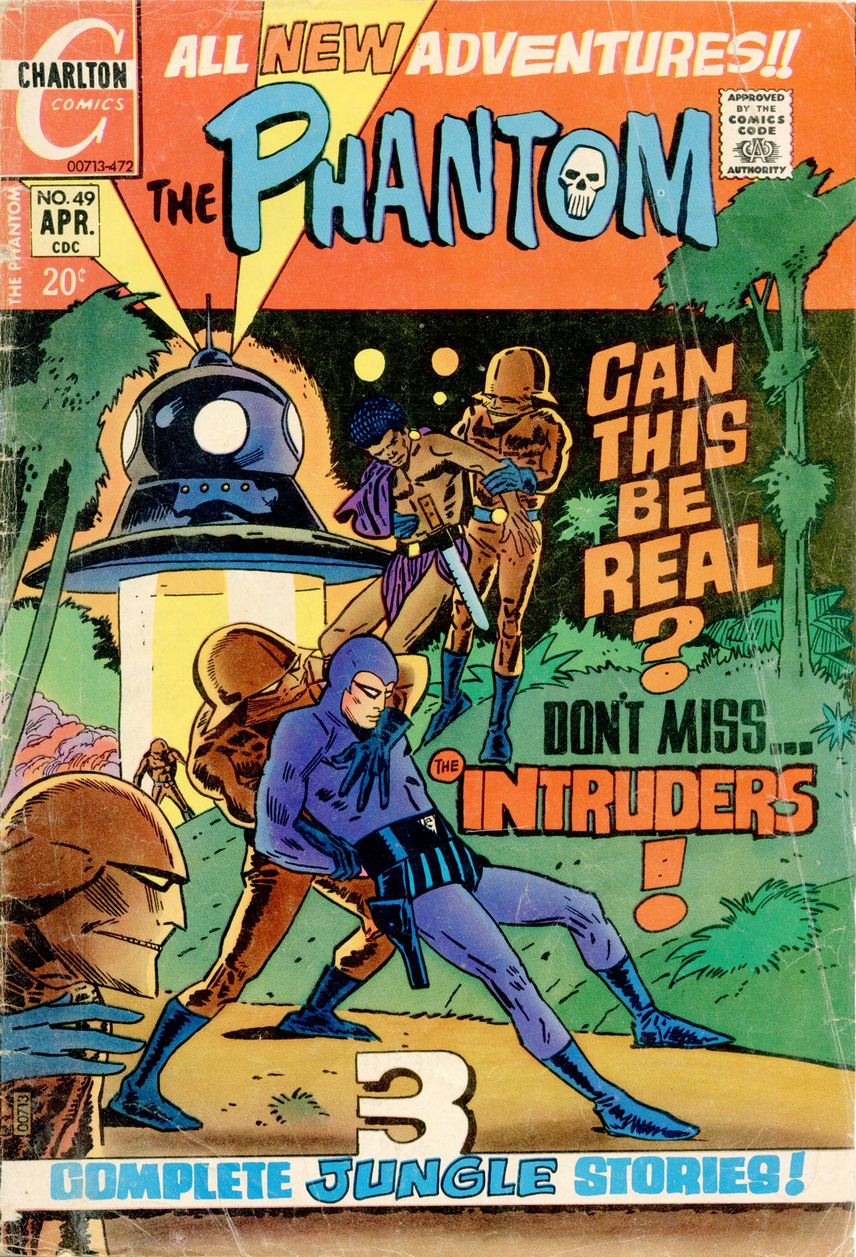 Read online The Phantom (1969) comic -  Issue #49 - 1
