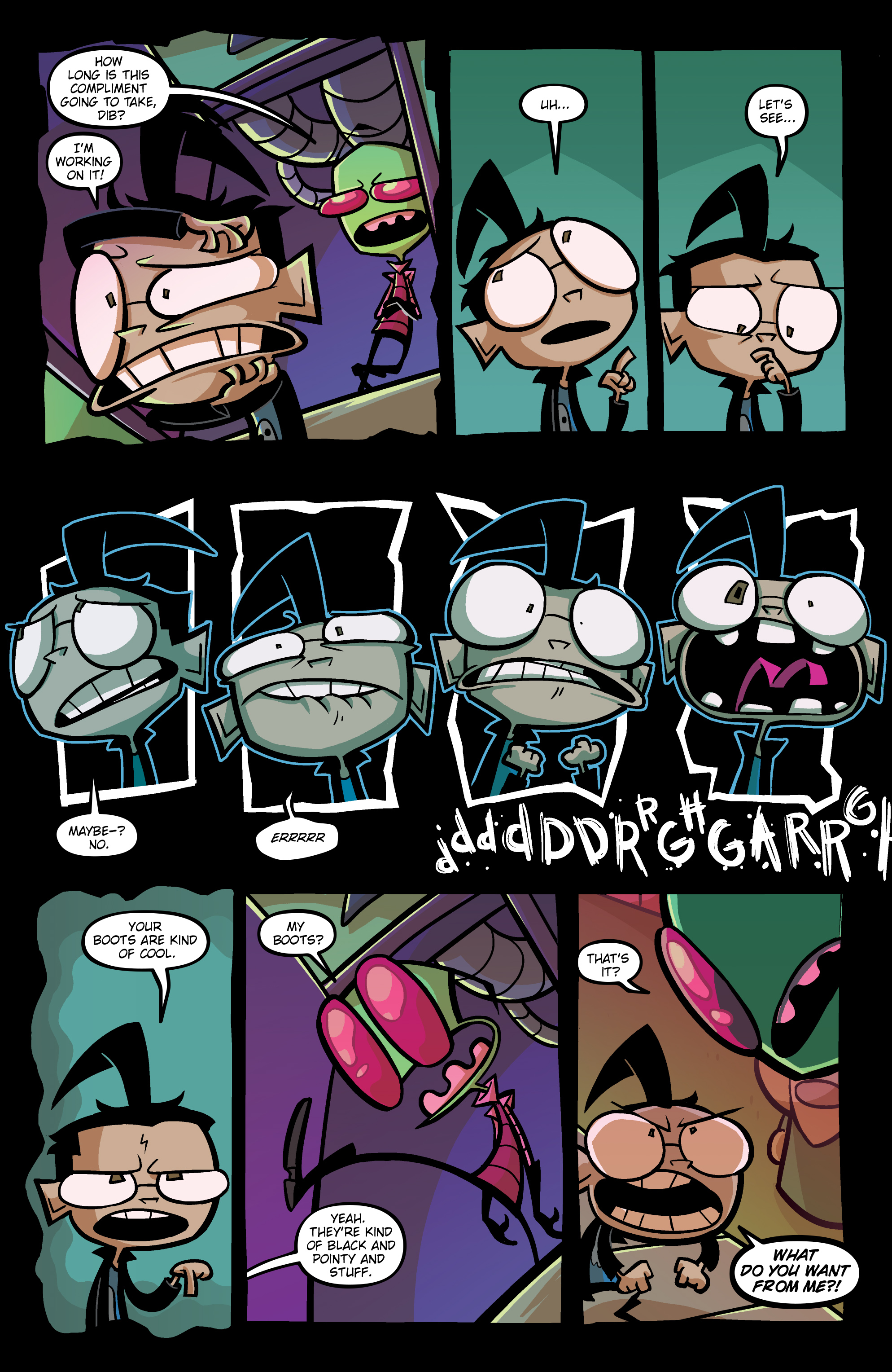 Read online Invader Zim comic -  Issue # _TPB 6 - 100