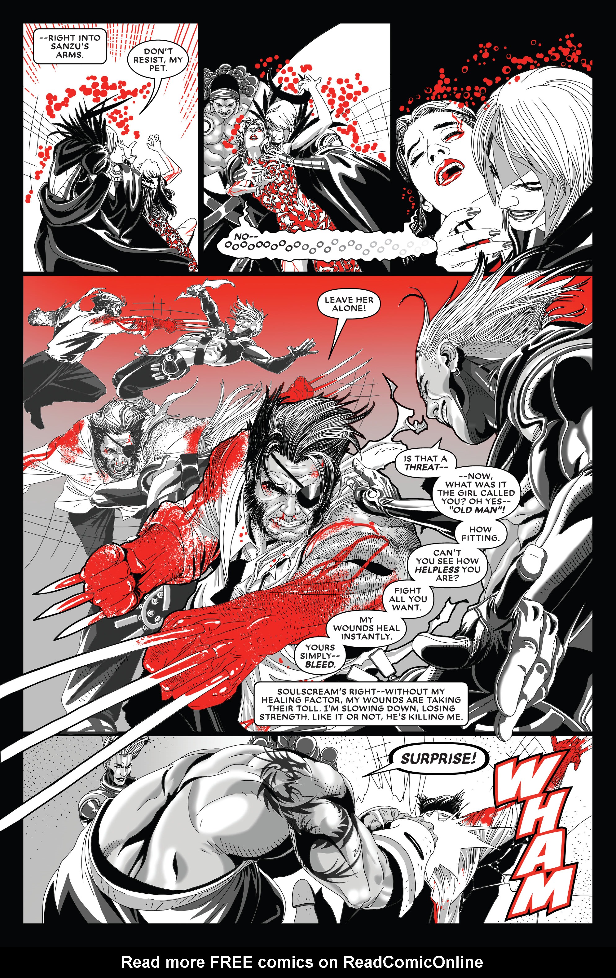 Read online Wolverine: Black, White & Blood comic -  Issue #2 - 25