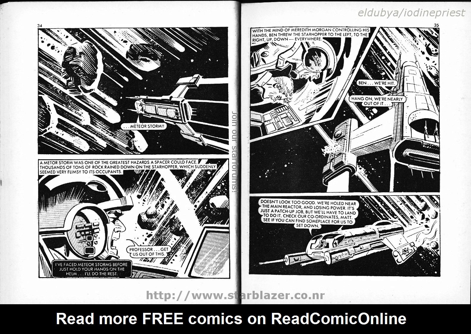 Read online Starblazer comic -  Issue #76 - 19