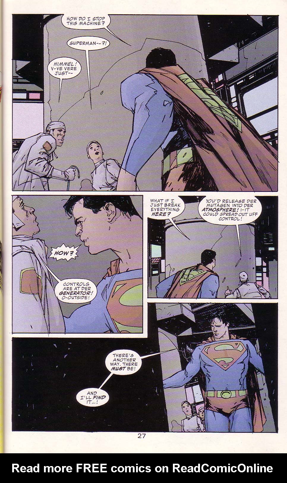 Read online Superman vs. Predator comic -  Issue #3 - 29
