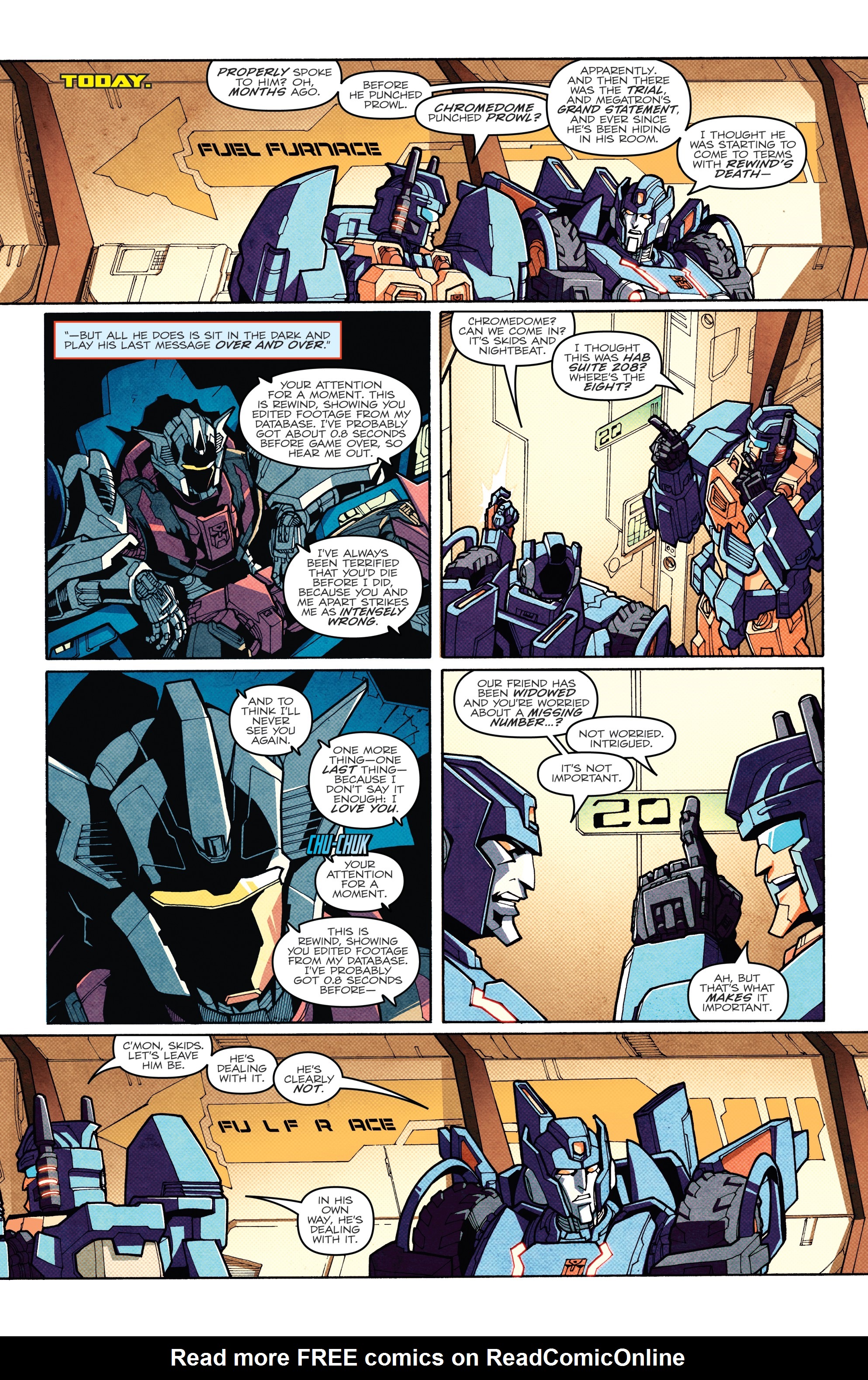 Read online Transformers: The IDW Collection Phase Two comic -  Issue # TPB 7 (Part 1) - 20