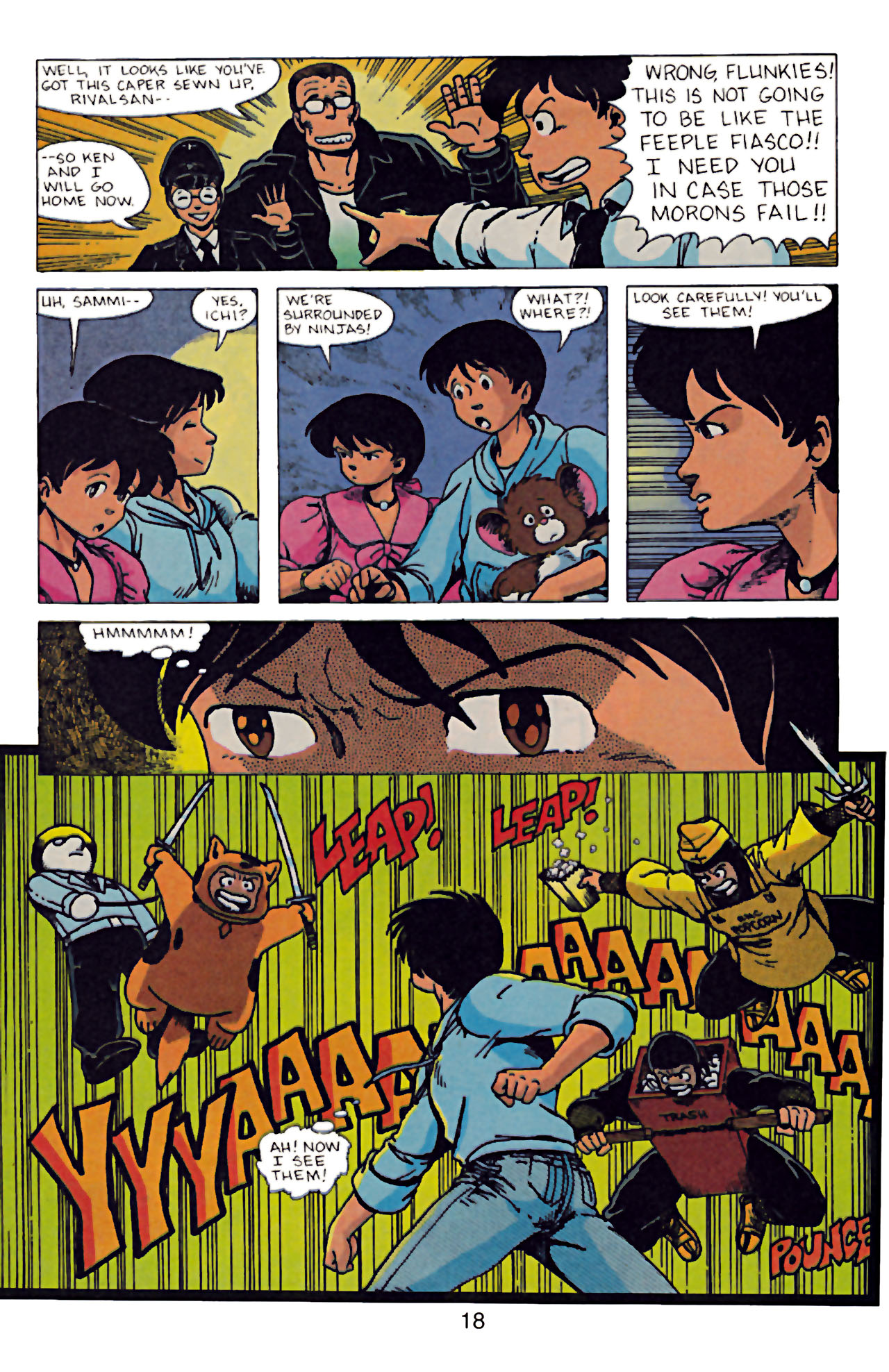 Read online Ninja High School In Color comic -  Issue #7 - 20