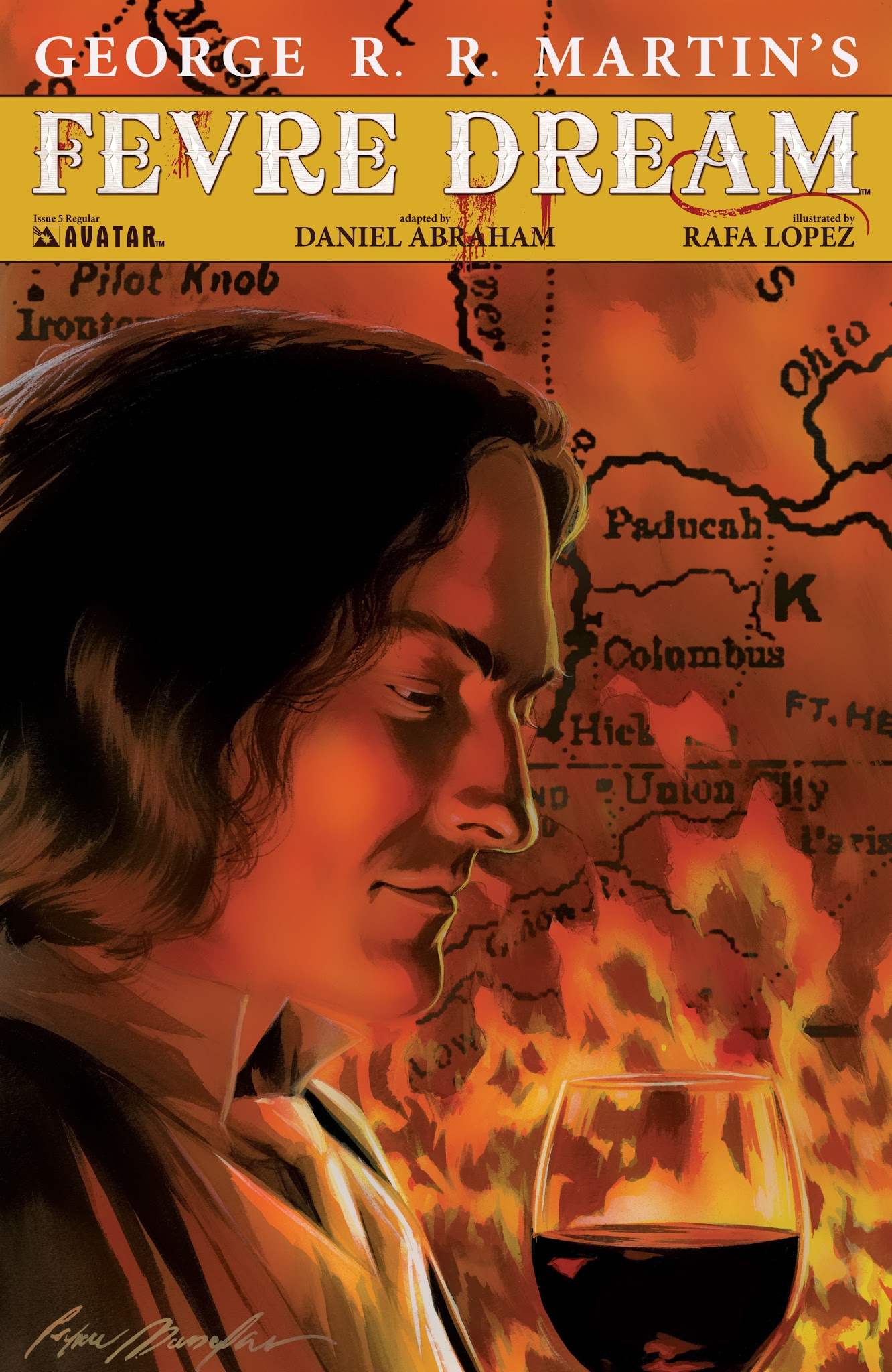 Read online George R.R. Martin's Fevre Dream comic -  Issue #5 - 1