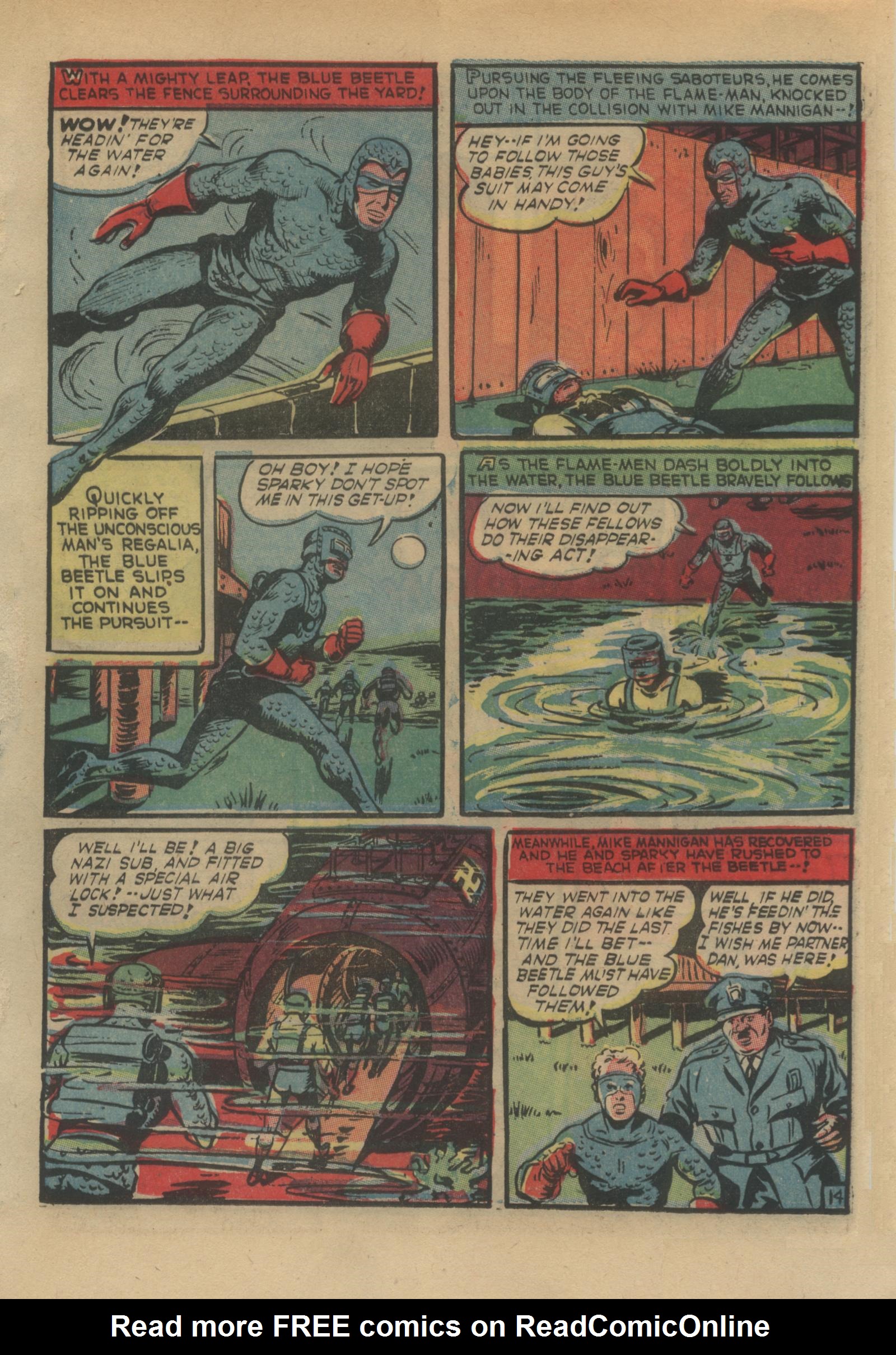 Read online The Blue Beetle comic -  Issue #16 - 33