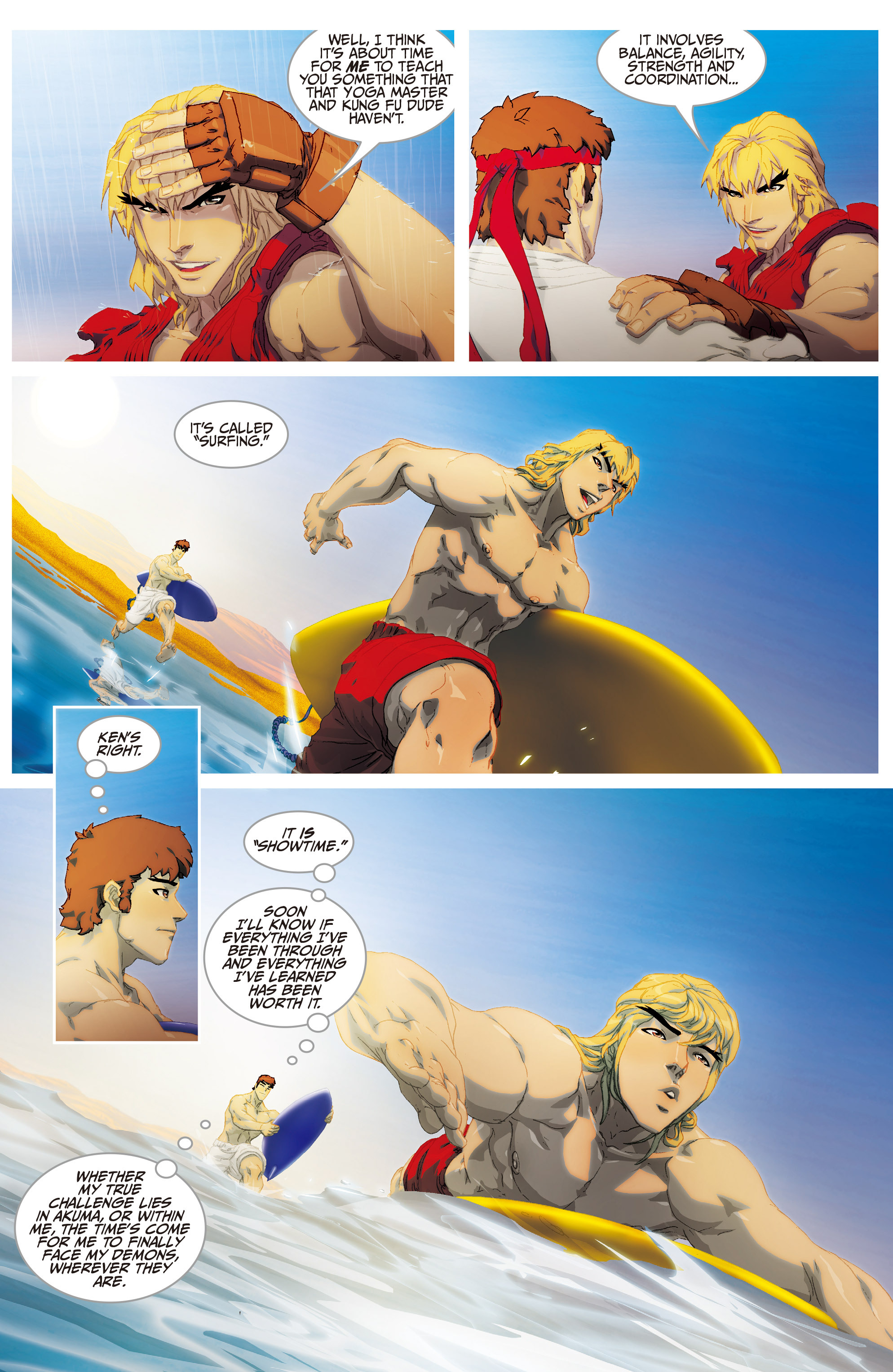 Read online Street Fighter II Turbo comic -  Issue #4 - 17