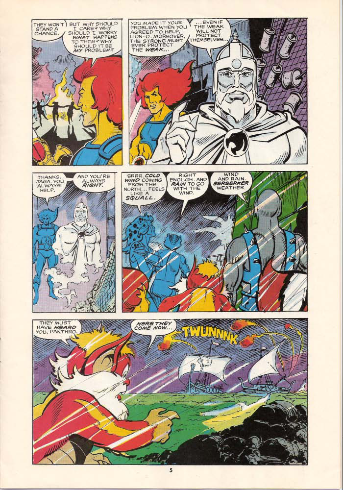 Read online ThunderCats (1987) comic -  Issue #24 - 5