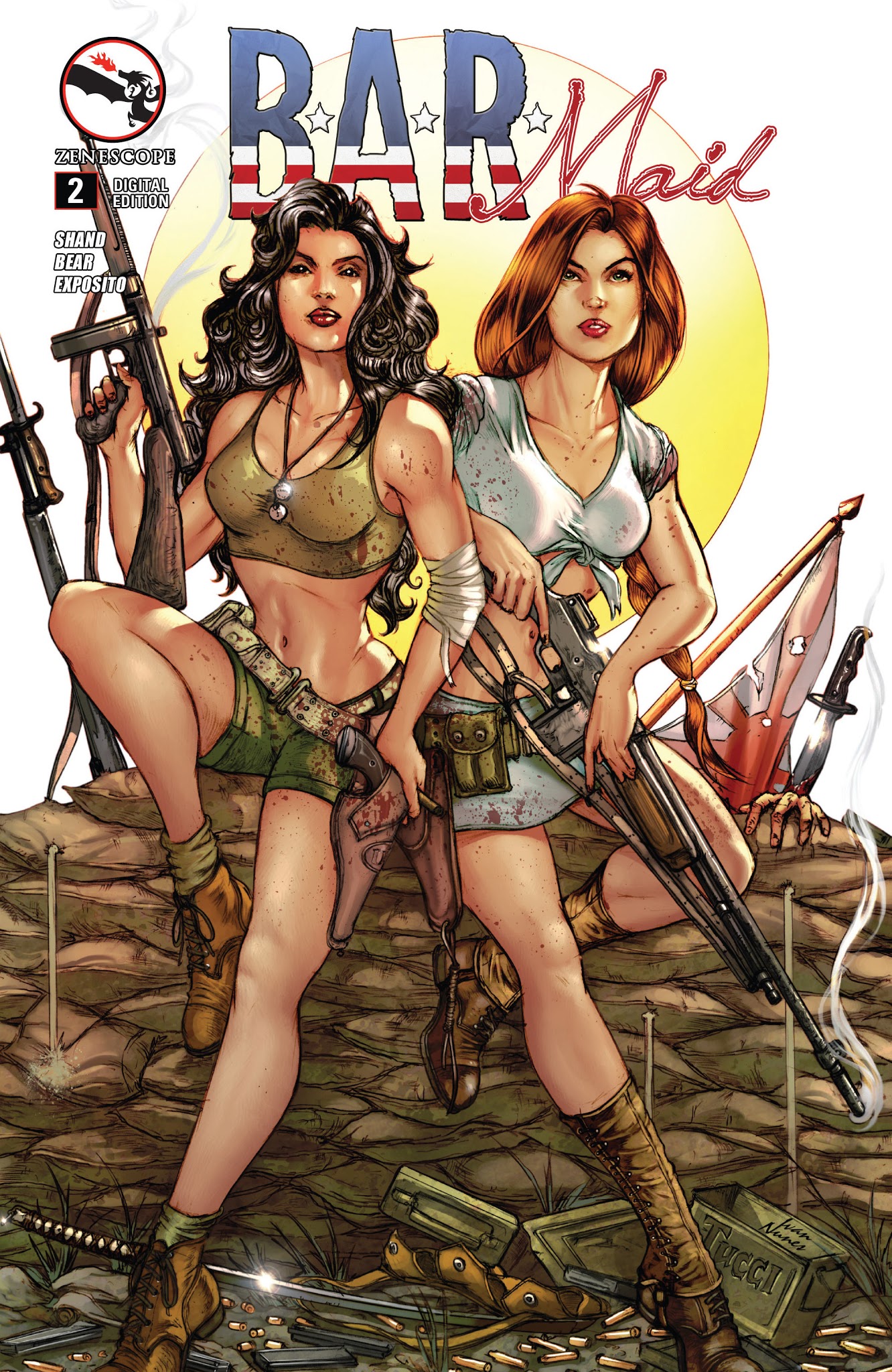 Read online B.A.R. Maid comic -  Issue #2 - 1
