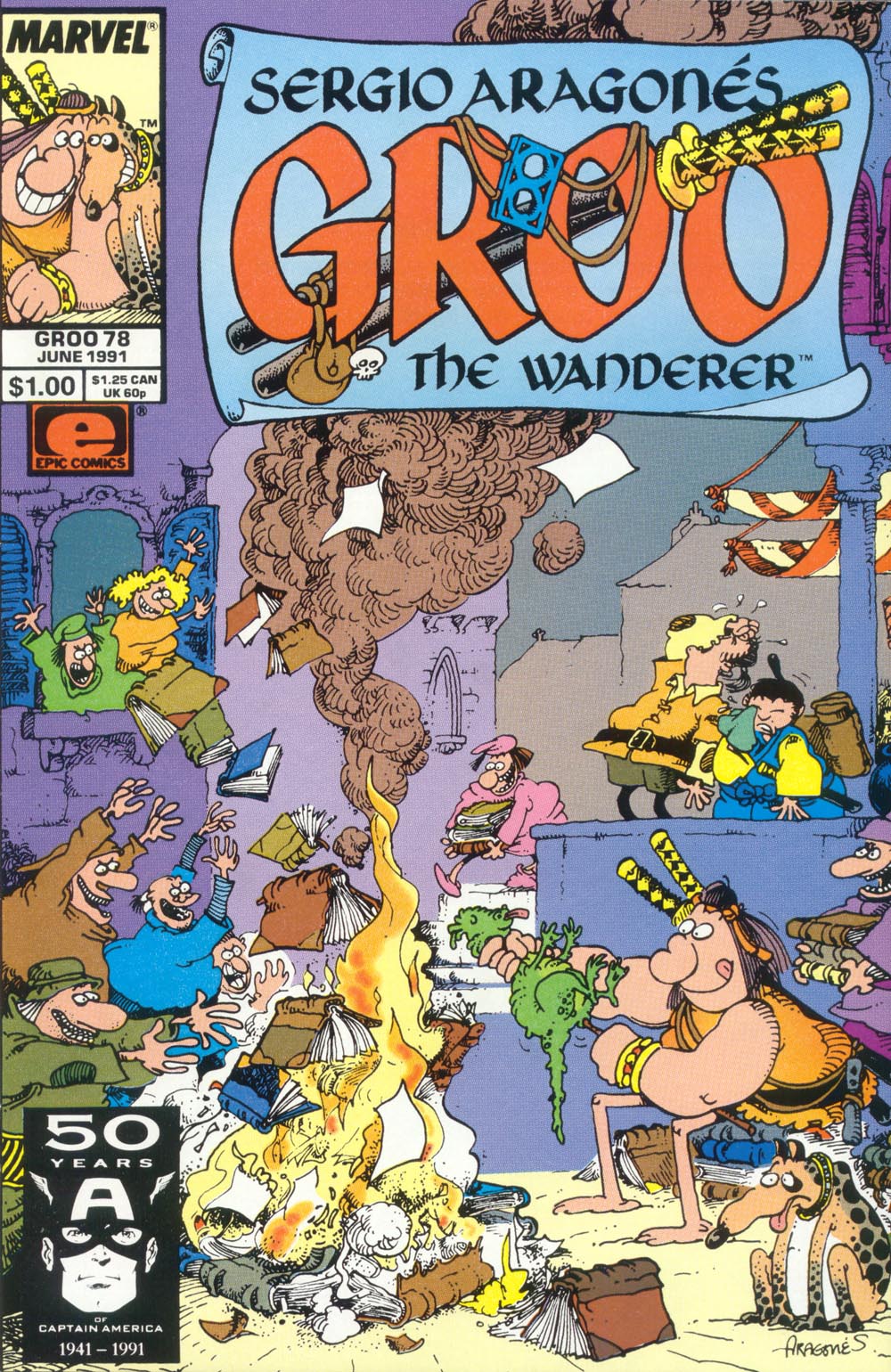 Read online Sergio Aragonés Groo the Wanderer comic -  Issue #78 - 1