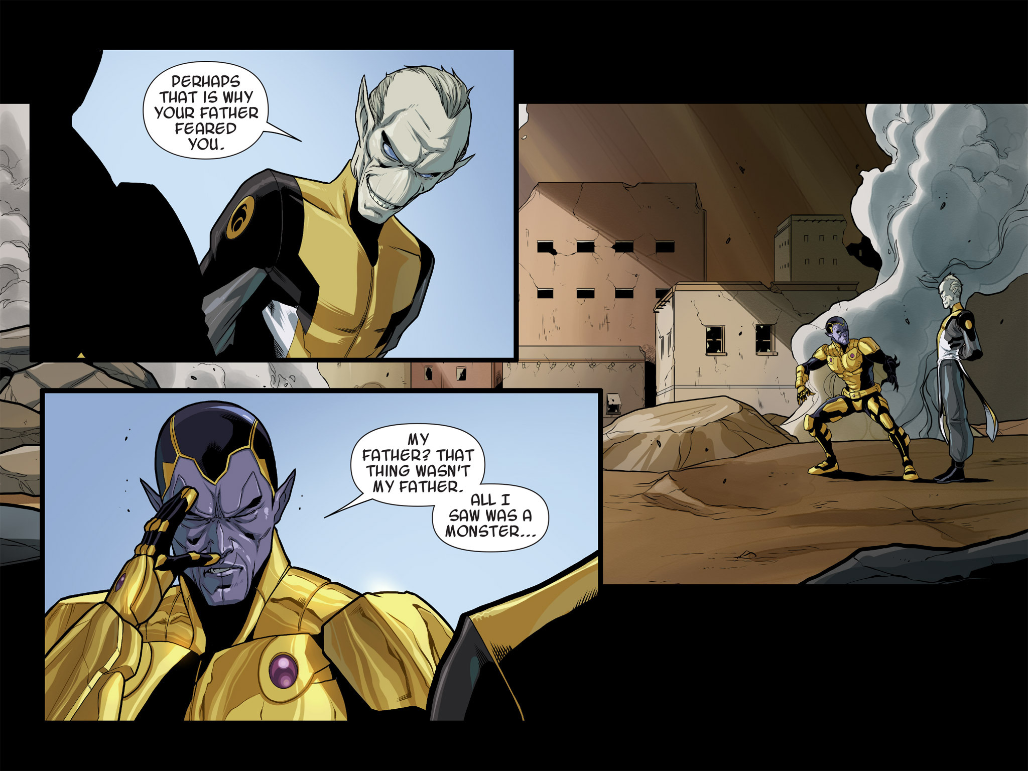 Read online Thanos: A God Up There Listening comic -  Issue # TPB - 31