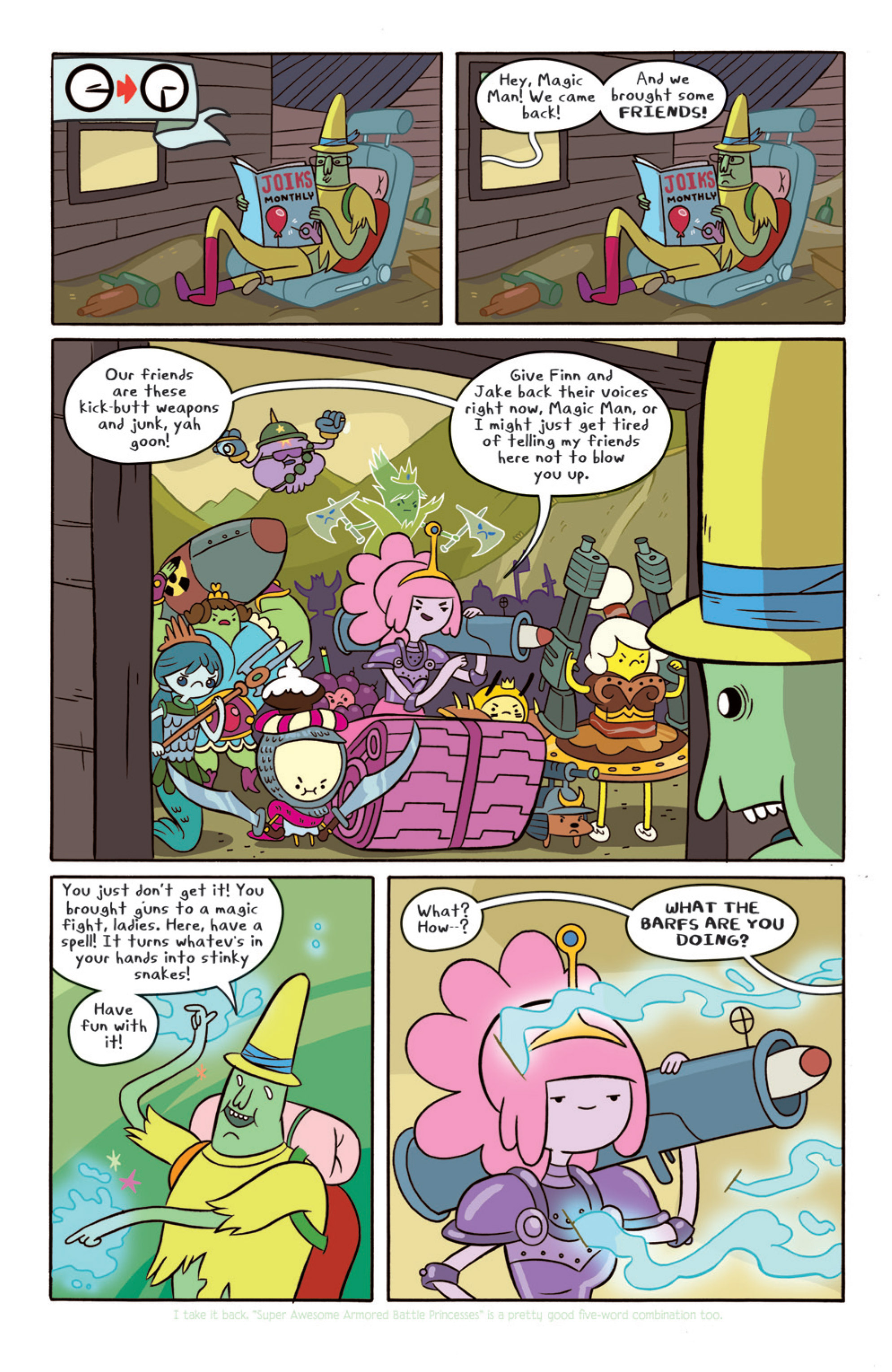 Read online Adventure Time comic -  Issue #15 - 18