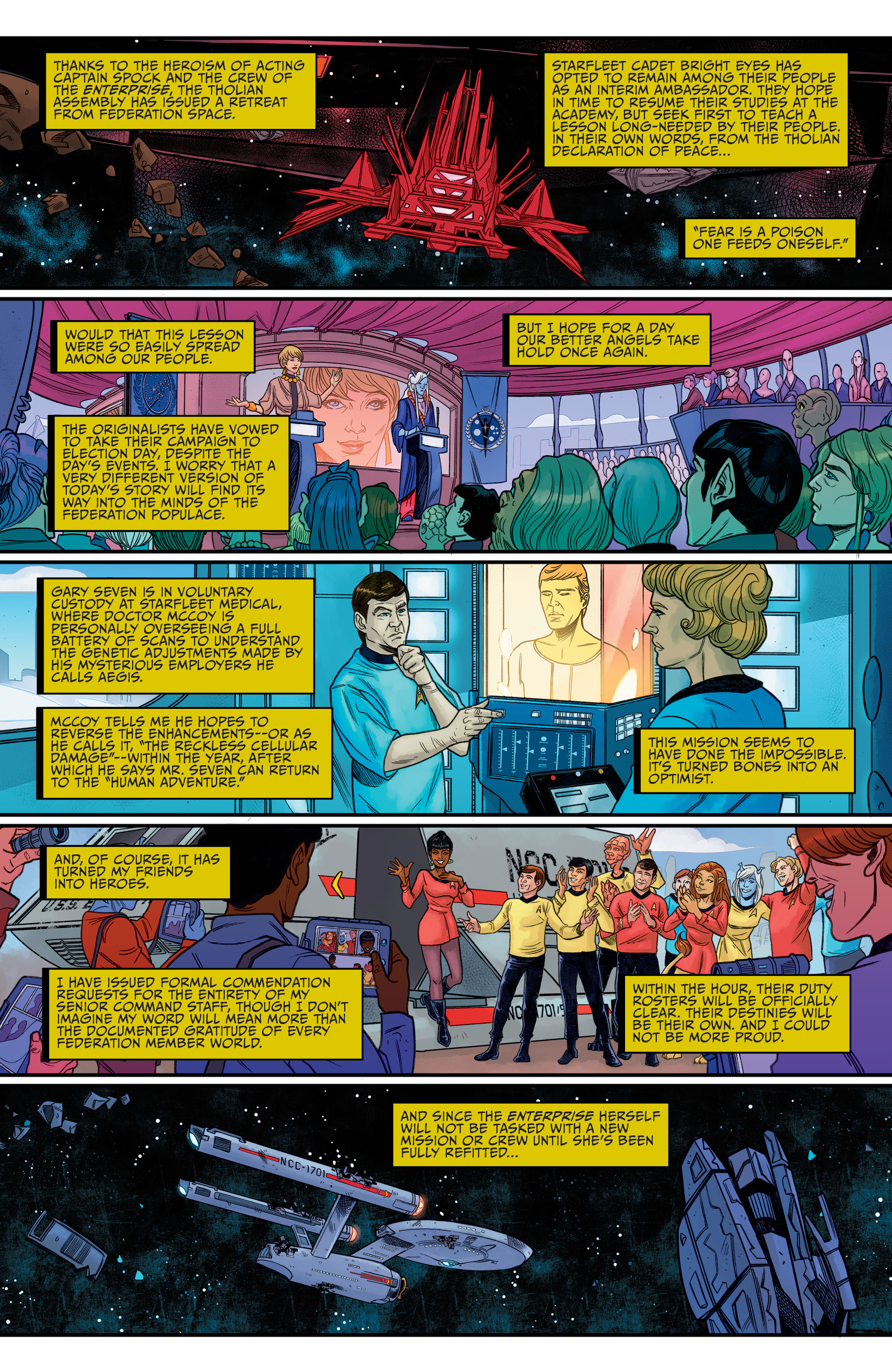 Read online Star Trek: Year Five comic -  Issue #24 - 17
