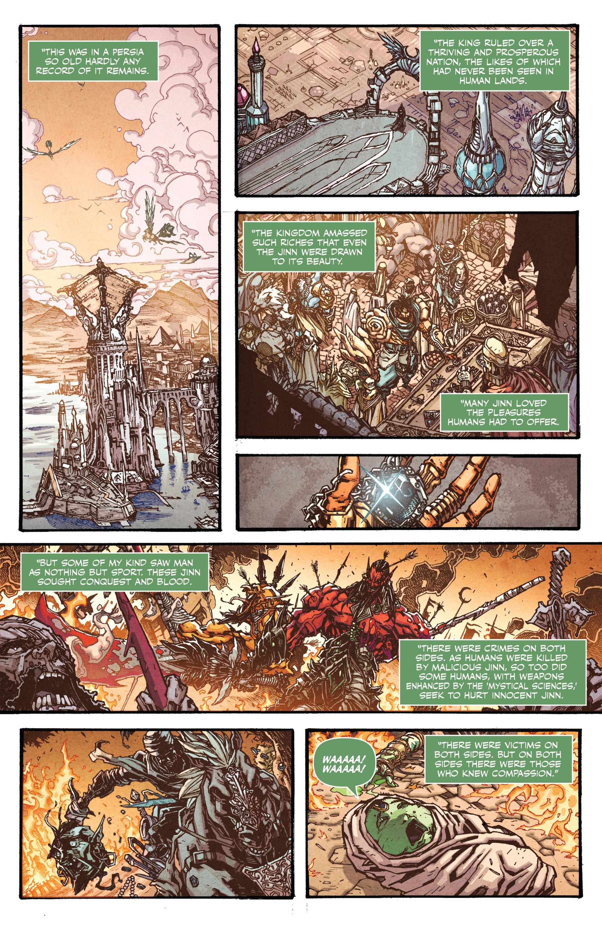 Read online Jinnrise comic -  Issue #6 - 10