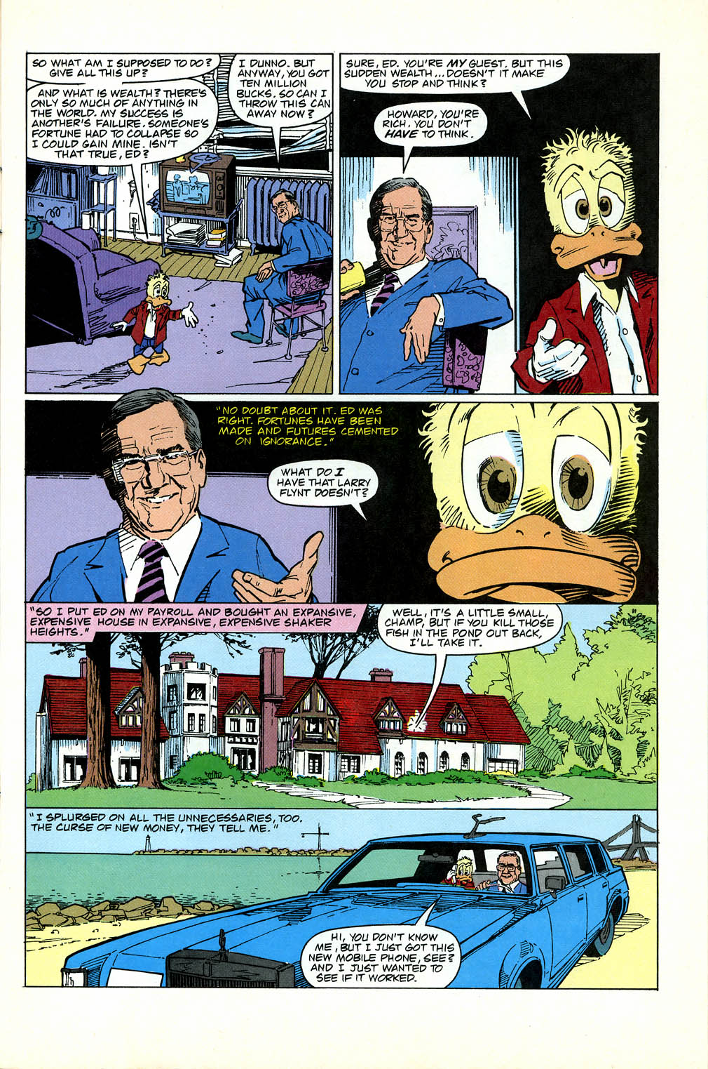 Read online Howard the Duck (1976) comic -  Issue #33 - 7