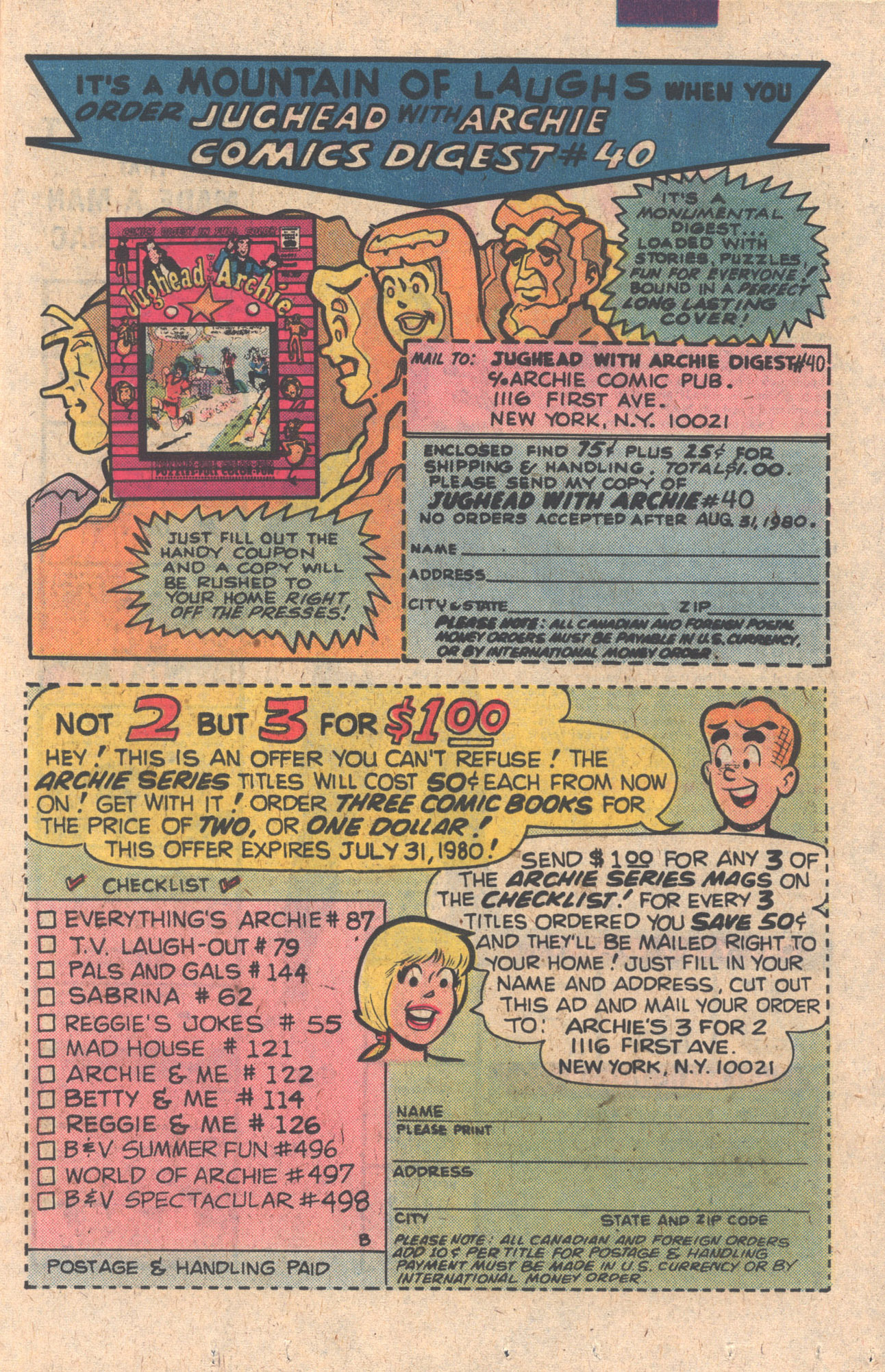 Read online Archie at Riverdale High (1972) comic -  Issue #74 - 11