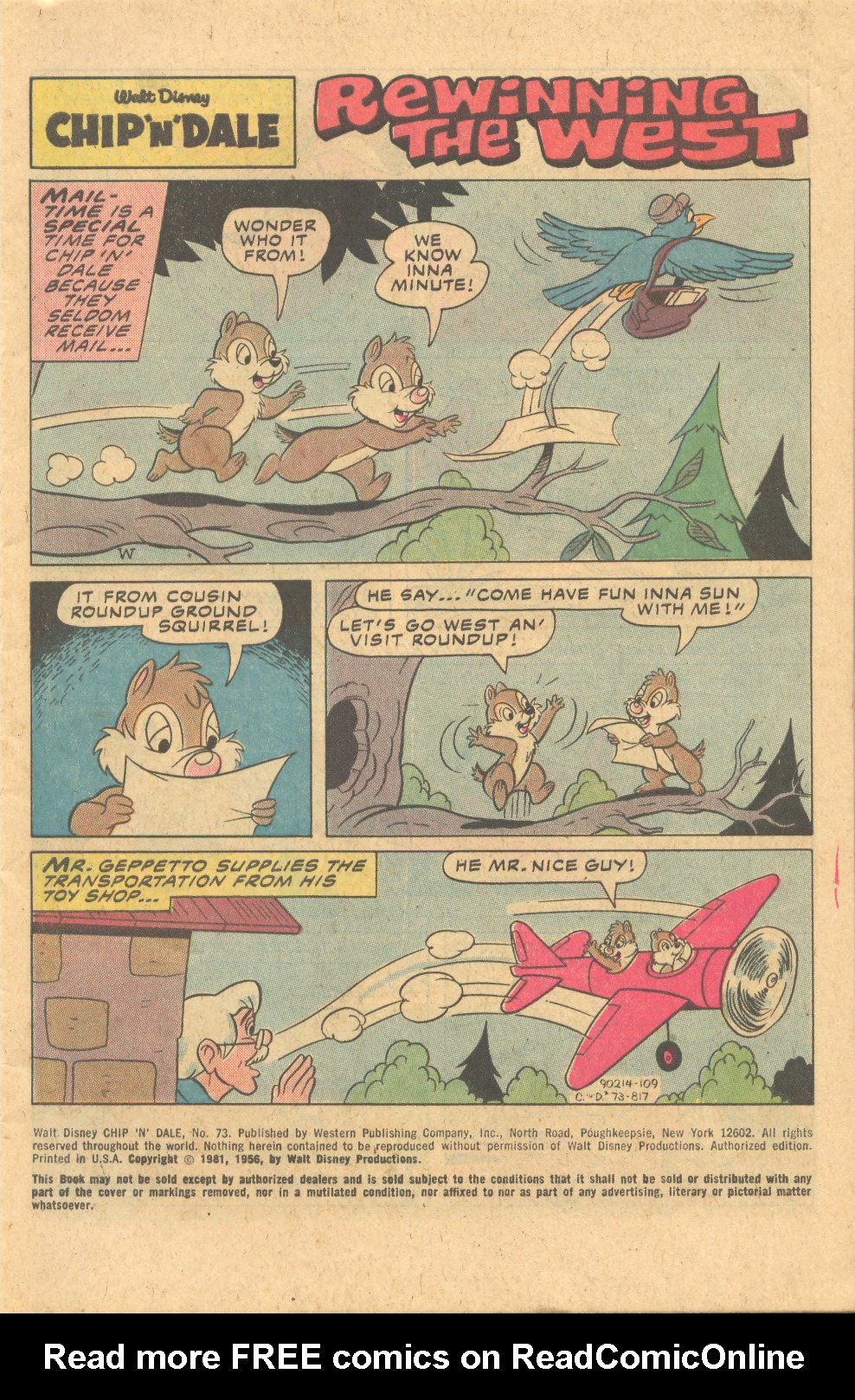 Read online Walt Disney Chip 'n' Dale comic -  Issue #73 - 3