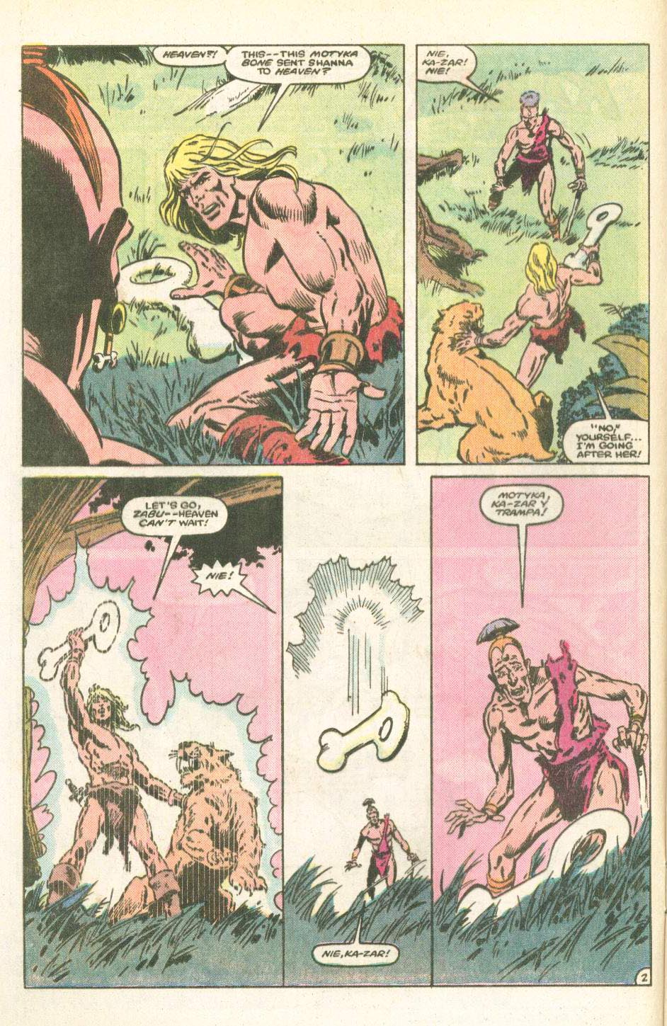 Read online Ka-Zar the Savage comic -  Issue #34 - 3