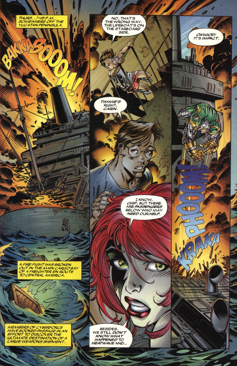Read online Cyberforce (1993) comic -  Issue #6 - 3