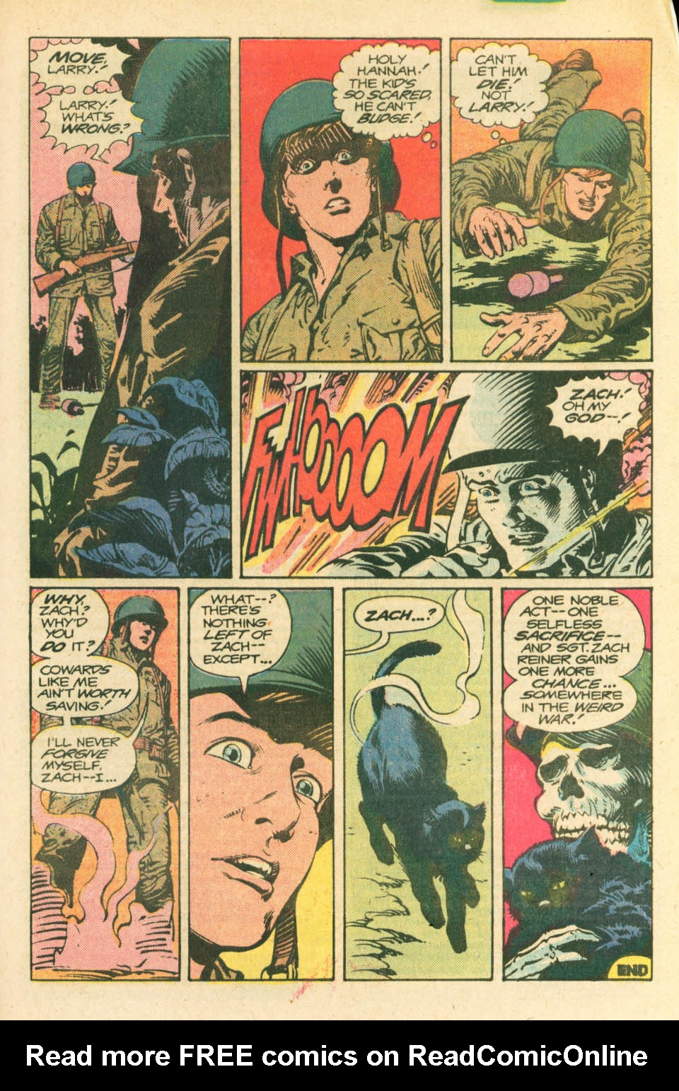 Read online Weird War Tales (1971) comic -  Issue #112 - 33