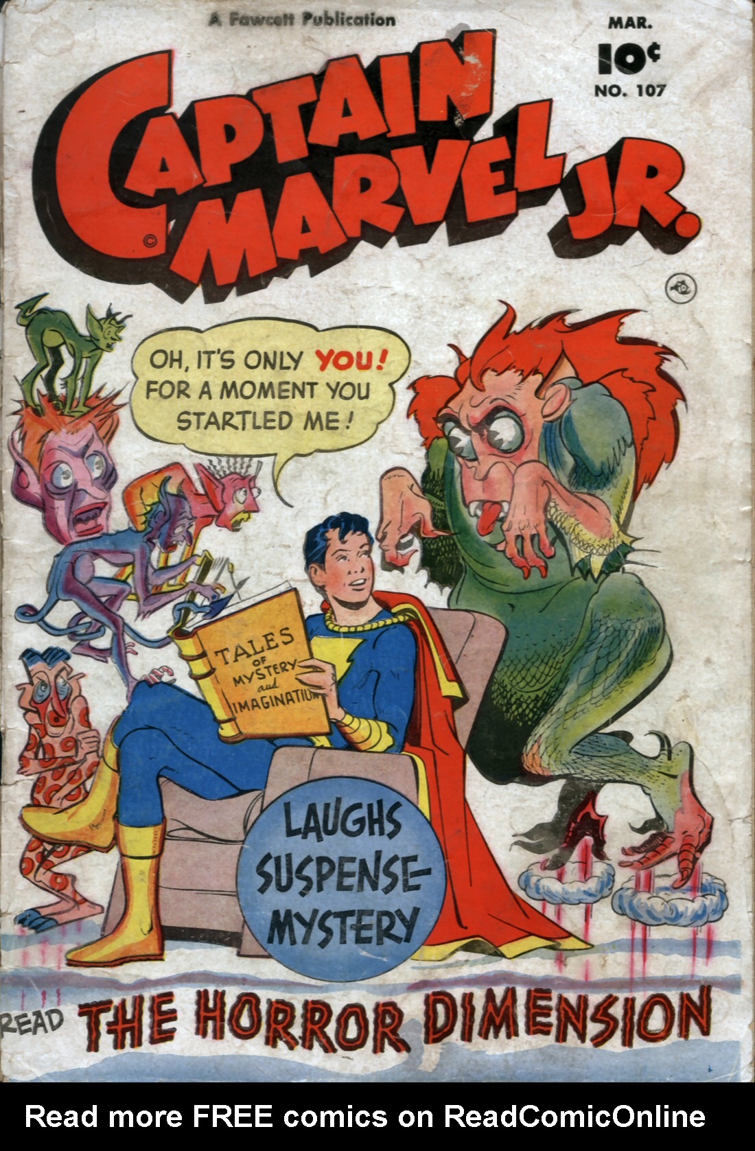 Read online Captain Marvel, Jr. comic -  Issue #107 - 1