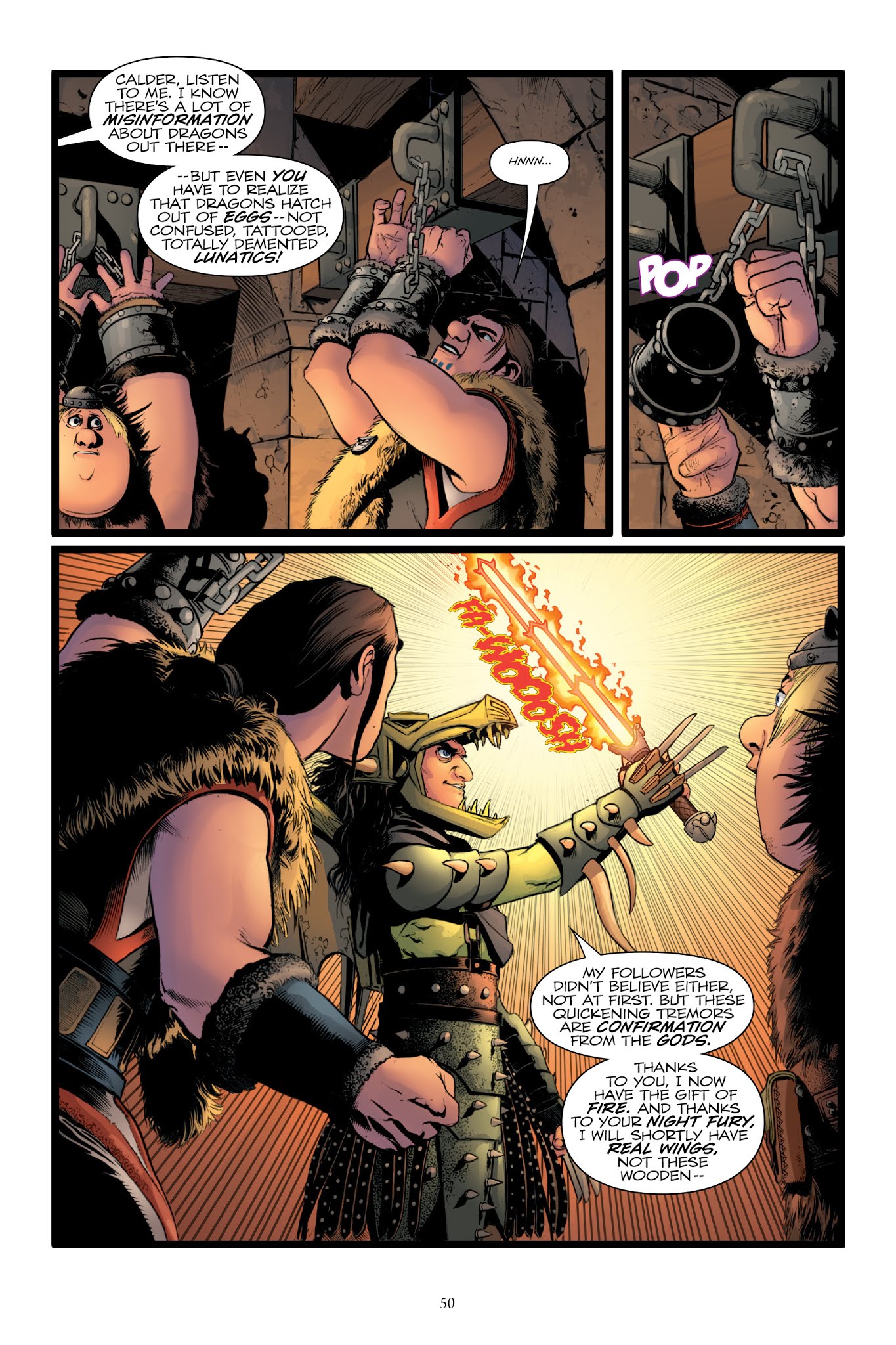 Read online How To Train Your Dragon: The Serpent's Heir comic -  Issue # TPB - 51