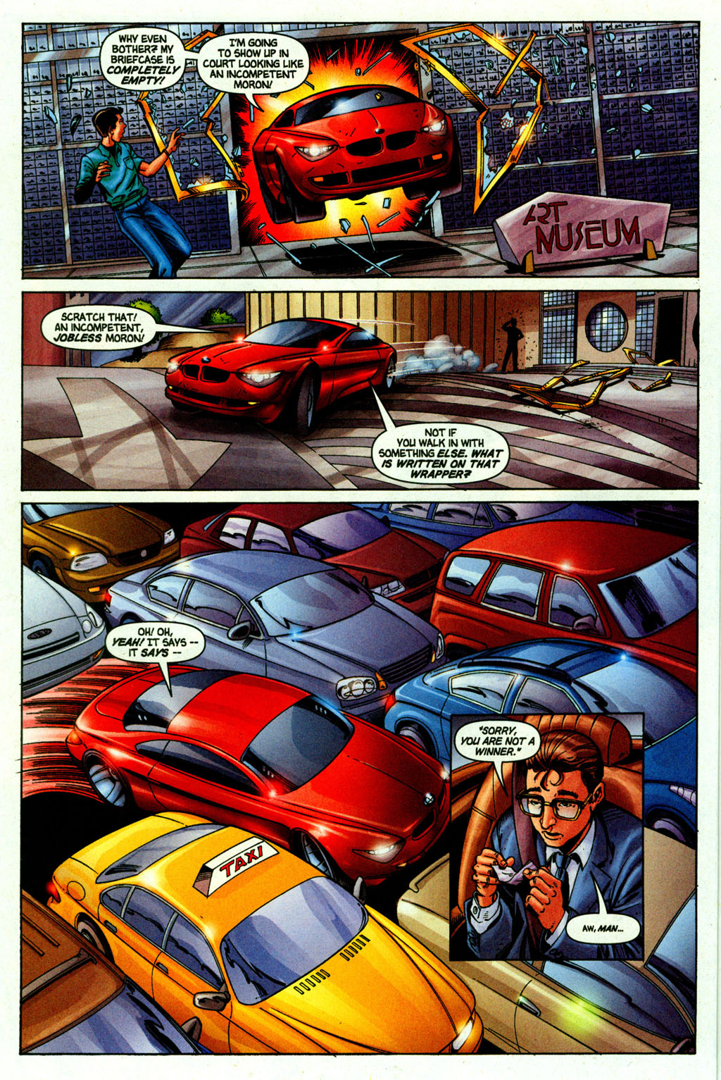 Read online BMWfilms.com's The Hire comic -  Issue #3 - 22