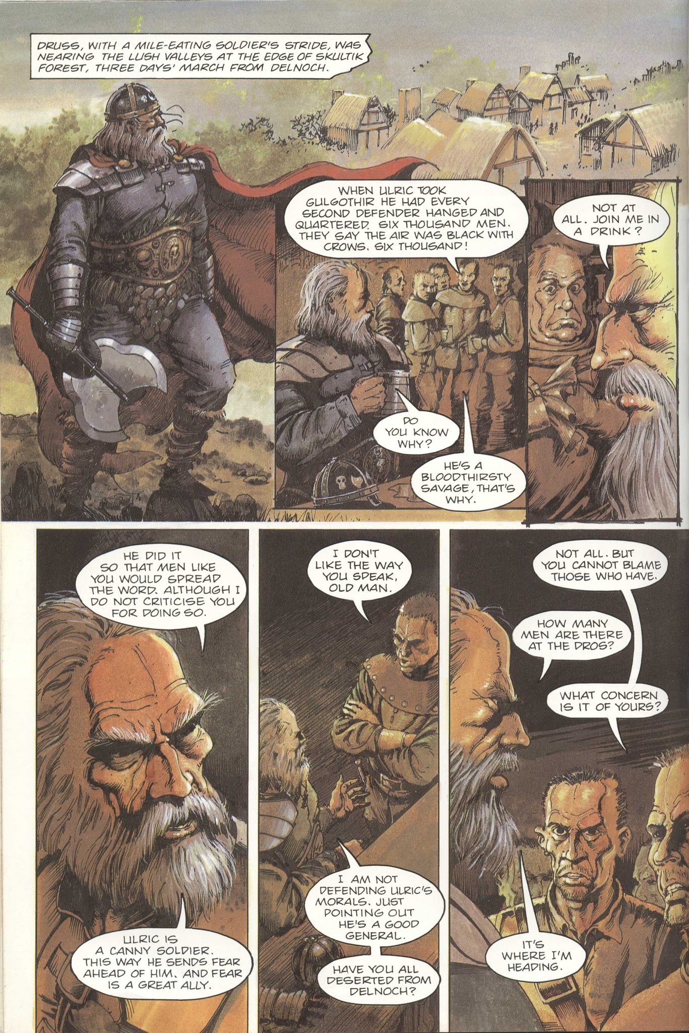 Read online David Gemmell's Legend: A Graphic Novel comic -  Issue # TPB - 21