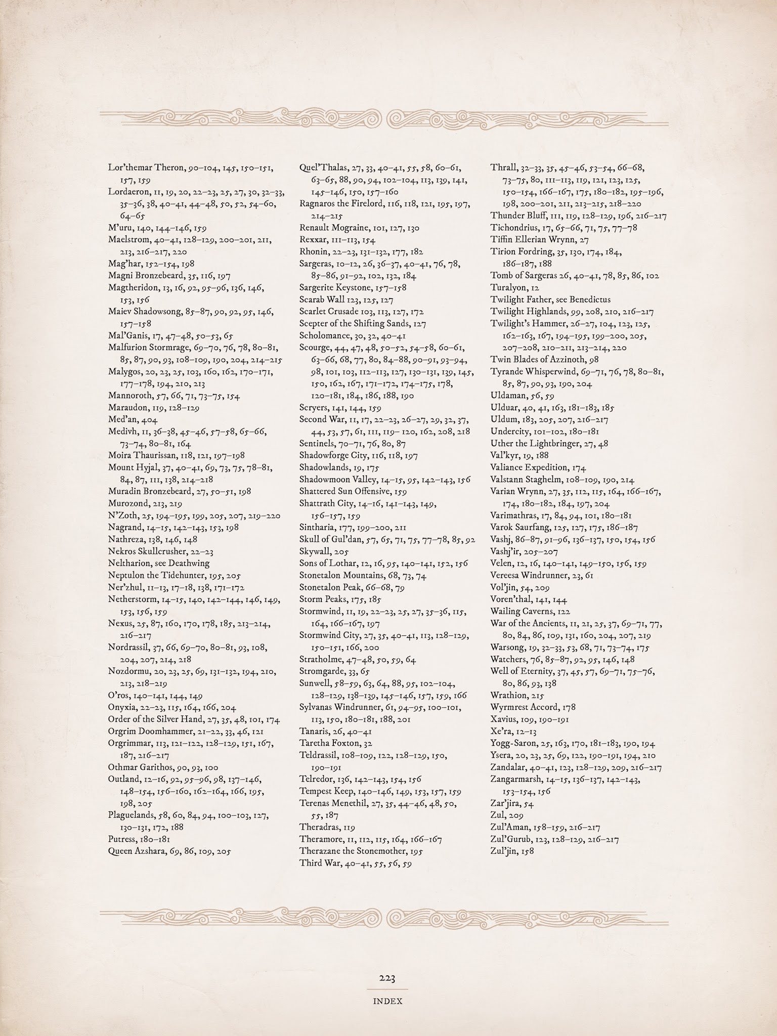 Read online World of Warcraft Chronicle Vol. 3 comic -  Issue # Full - 213