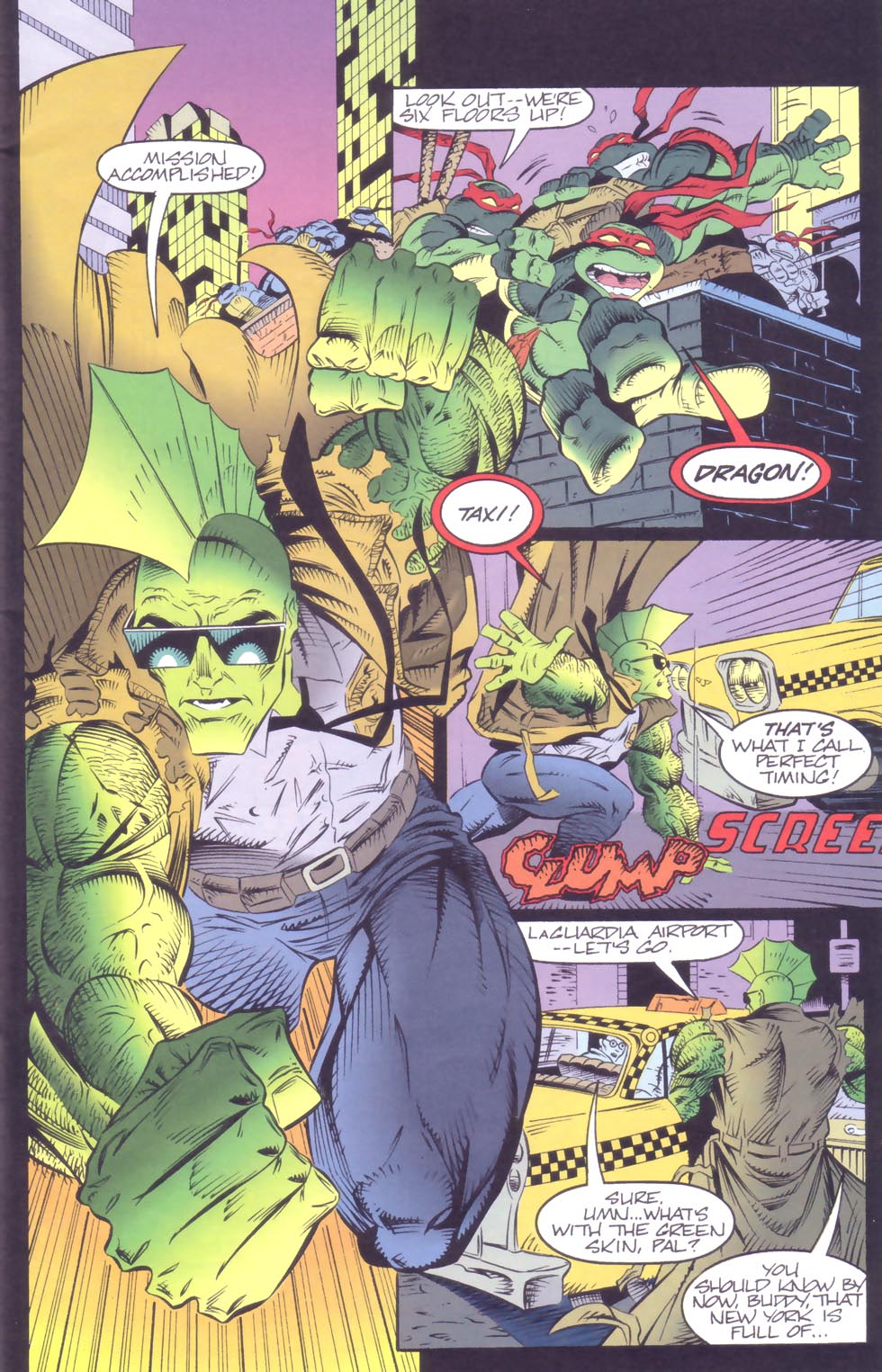 Read online Savage Dragon/Teenage Mutant Ninja Turtles Crossover comic -  Issue # Full - 5