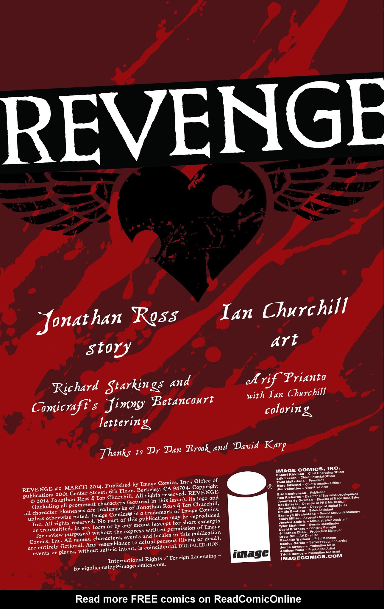Read online Revenge comic -  Issue #2 - 2