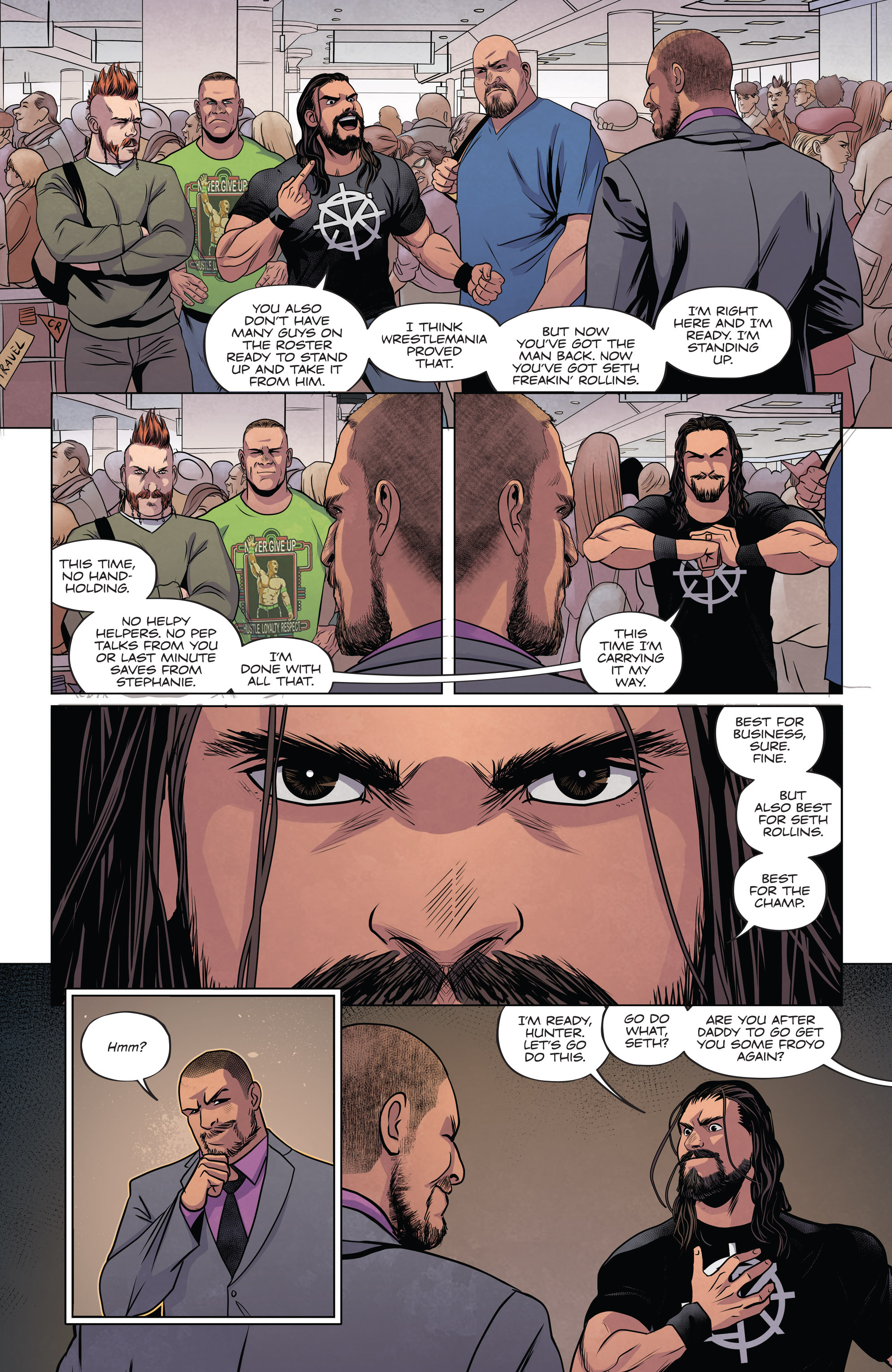 Read online WWE comic -  Issue #3 - 21