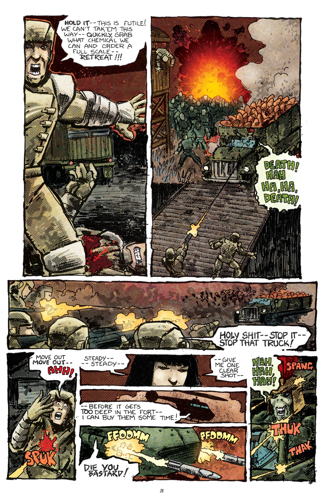 Read online Zombie War comic -  Issue #2 - 25
