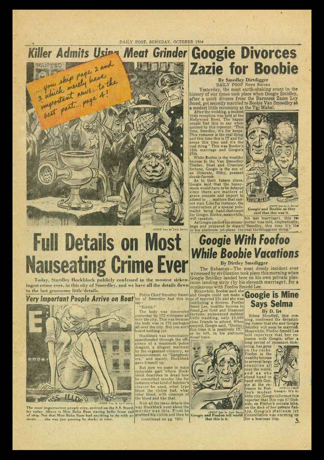 Read online MAD comic -  Issue #16 - 13