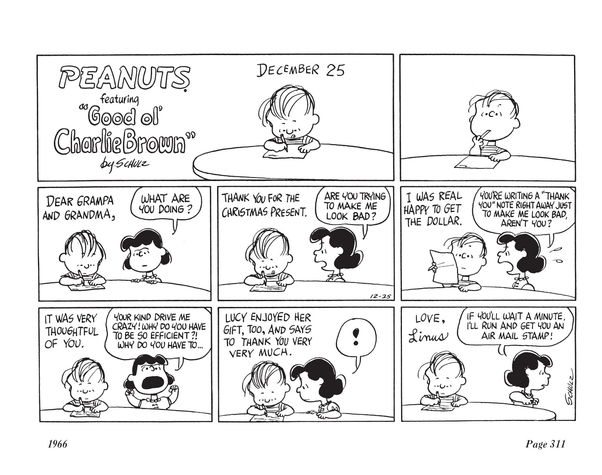 Read online The Complete Peanuts comic -  Issue # TPB 8 - 323