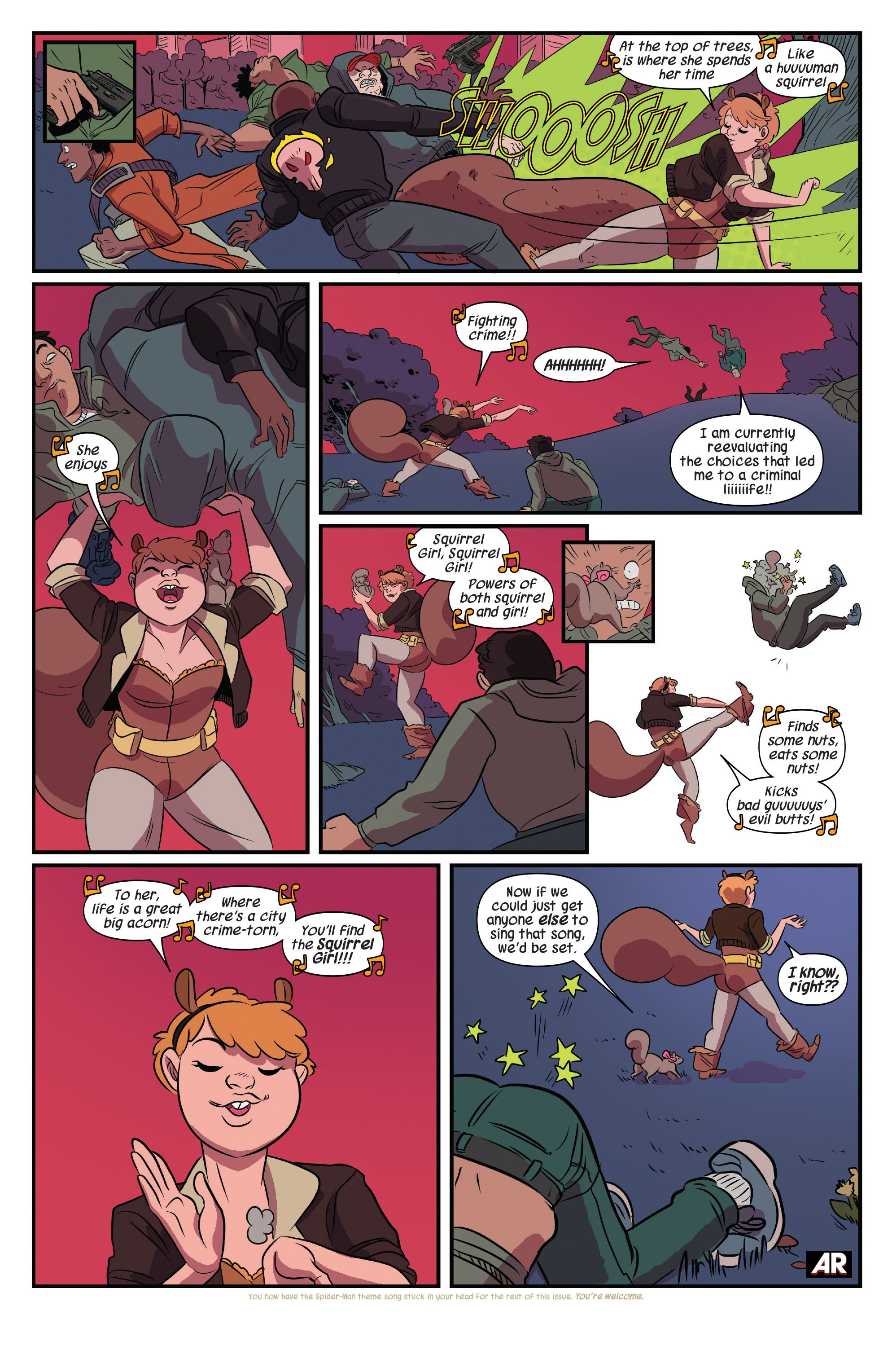 Read online The Unbeatable Squirrel Girl comic -  Issue #1 - 3