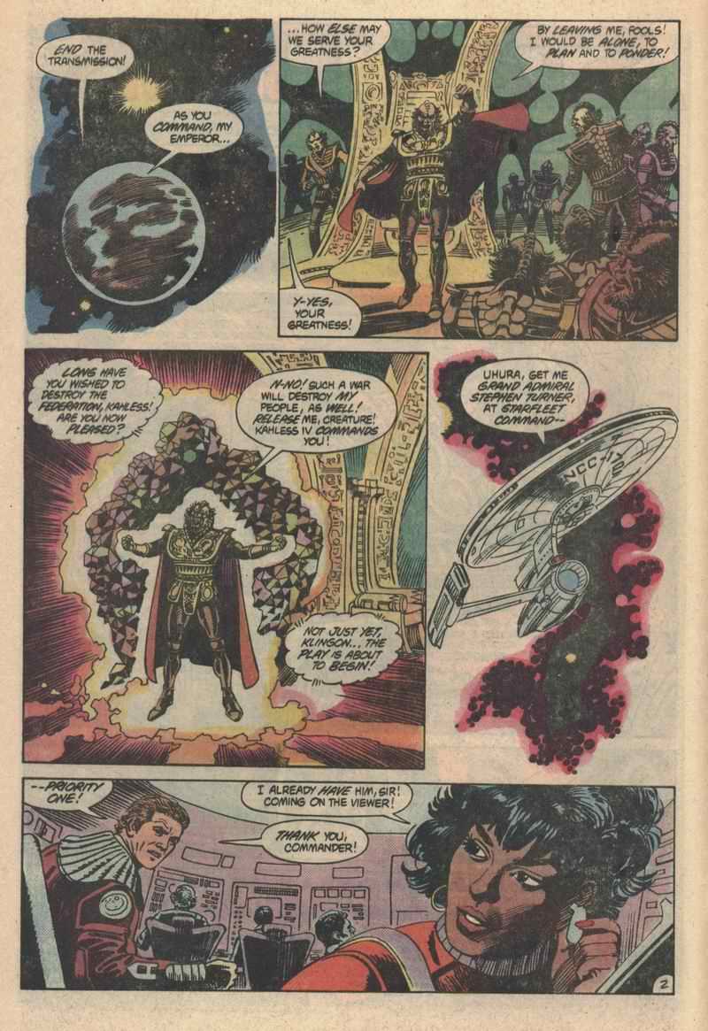 Read online Star Trek (1984) comic -  Issue #3 - 3