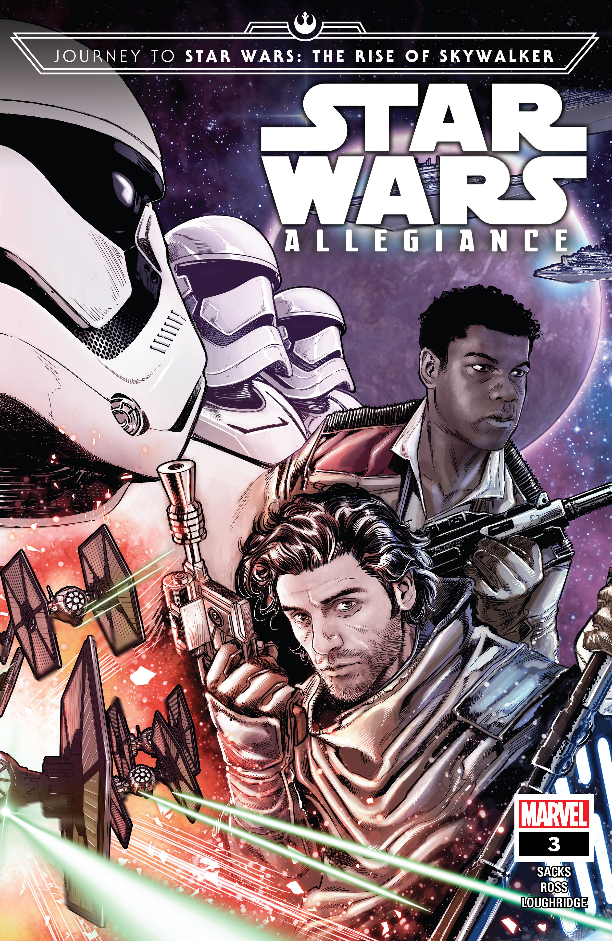 Read online Journey to Star Wars: The Rise Of Skywalker - Allegiance comic -  Issue #3 - 1