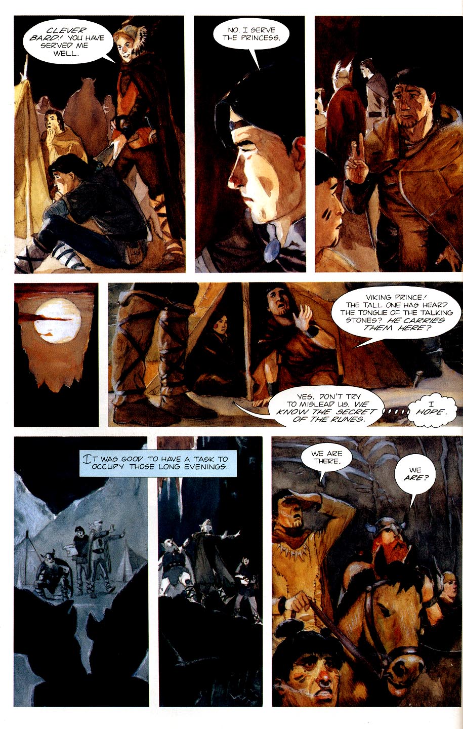 Read online Viking Glory: The Viking Prince comic -  Issue # TPB - 94