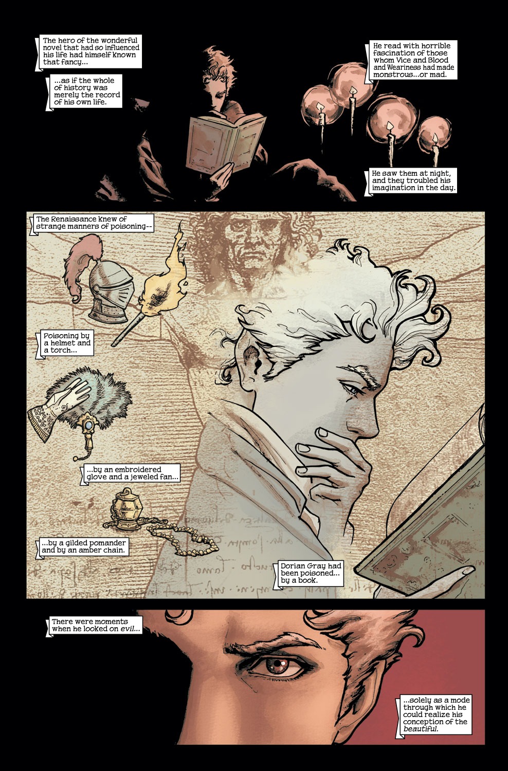 Read online Marvel Illustrated: The Picture of Dorian Gray comic -  Issue #3 - 16