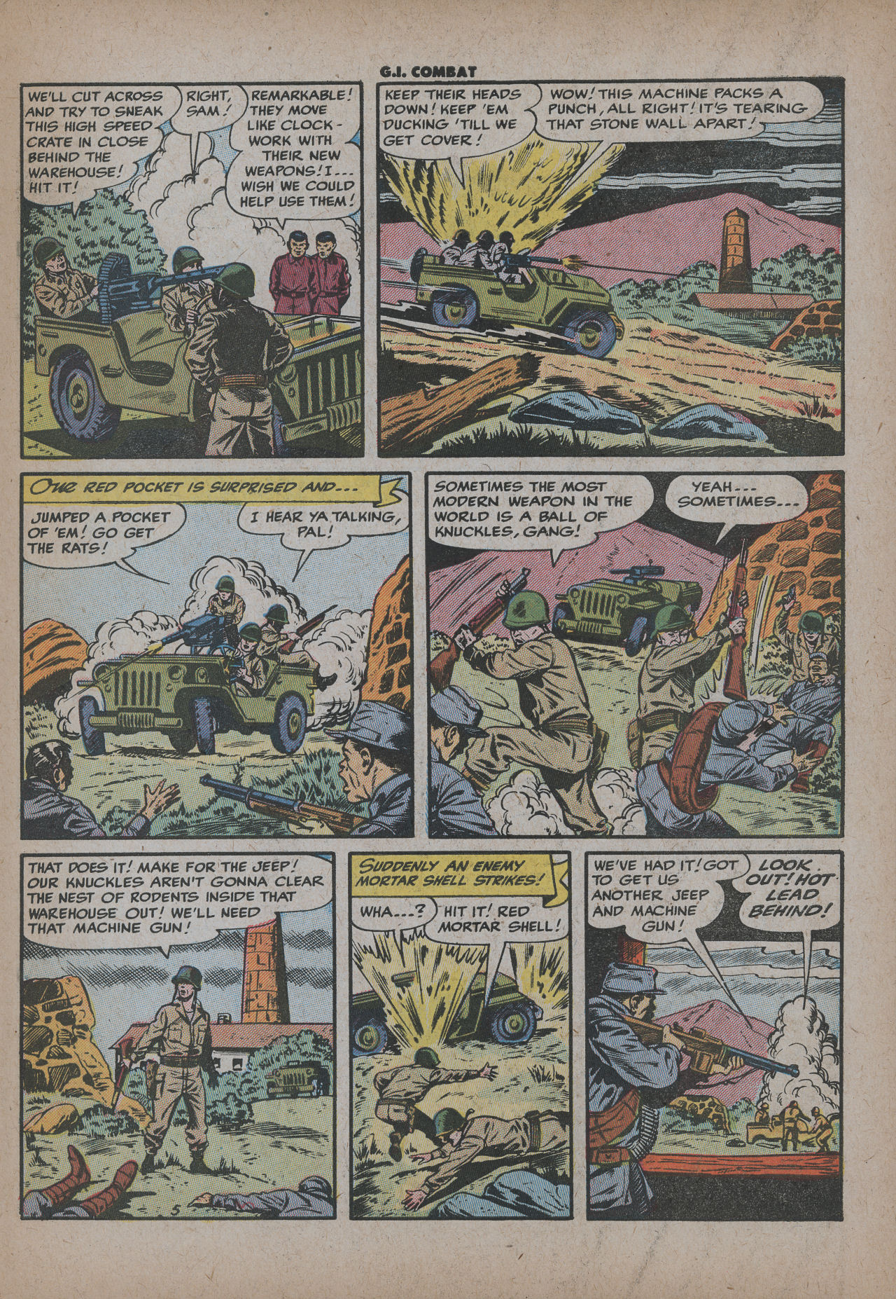 Read online G.I. Combat (1952) comic -  Issue #25 - 31