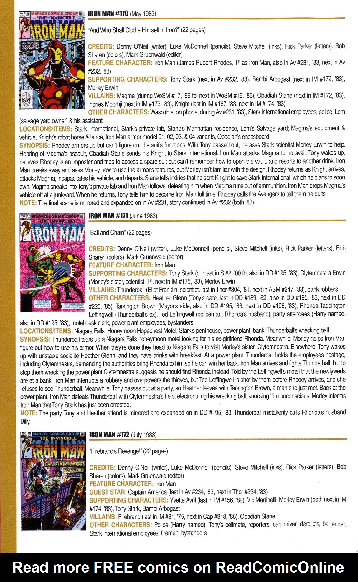 Read online Official Index to the Marvel Universe comic -  Issue #6 - 24