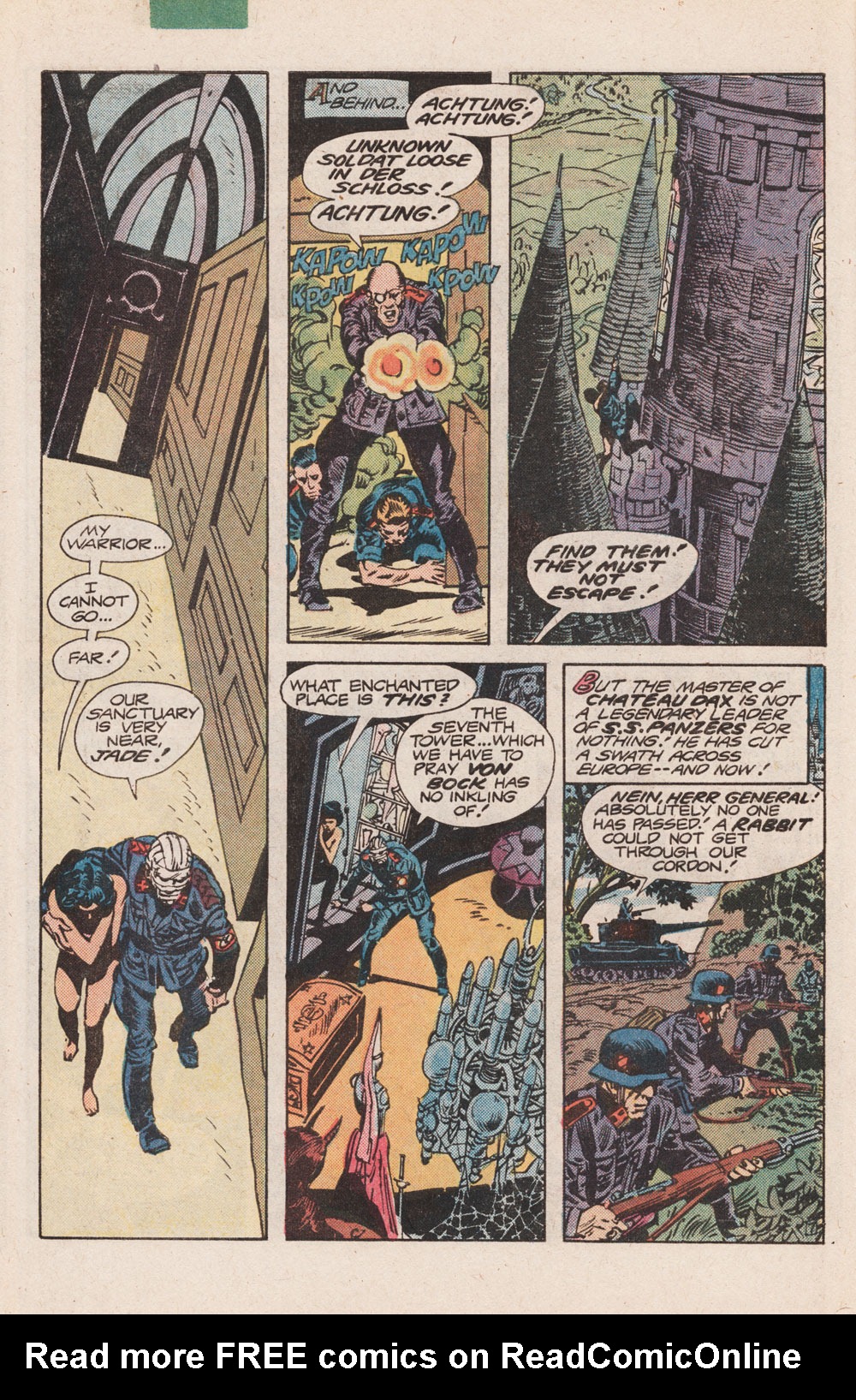 Read online Unknown Soldier (1977) comic -  Issue #261 - 10