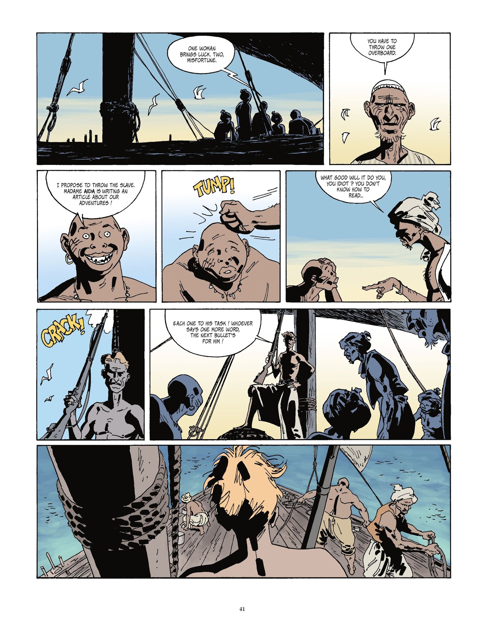 Read online Corto Maltese [GER] comic -  Issue #16 - 41