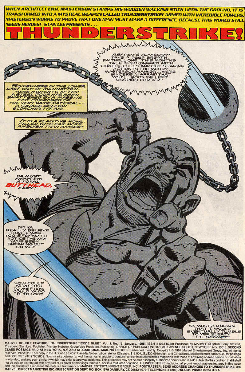 Read online Thunderstrike (1993) comic -  Issue #16 - 3