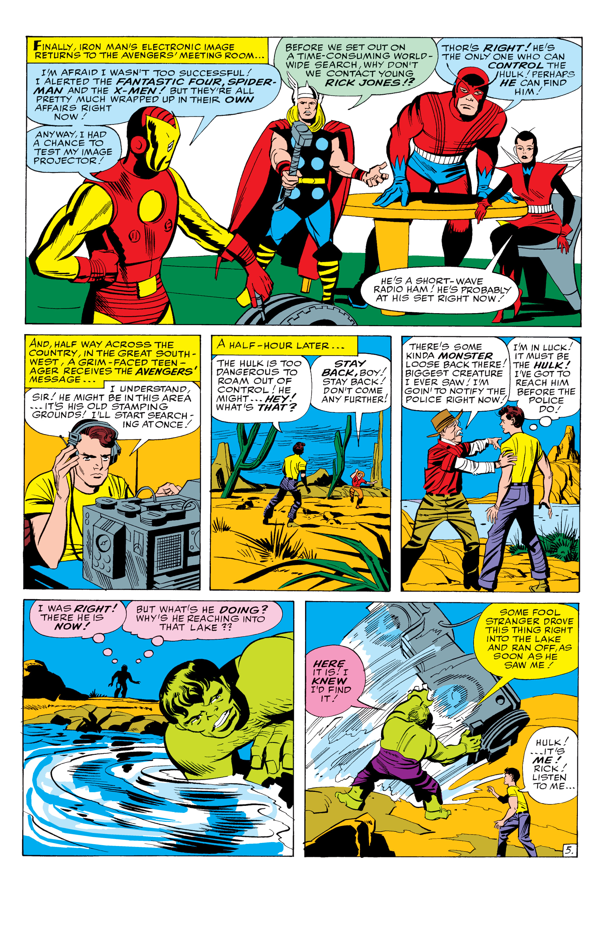 Read online Hulk vs. The Avengers comic -  Issue # TPB - 8