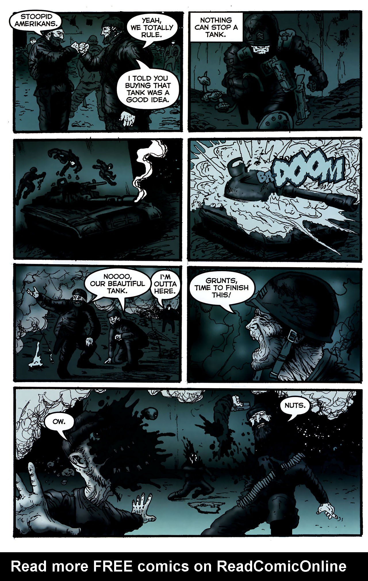 Read online Grunts comic -  Issue #3 - 12