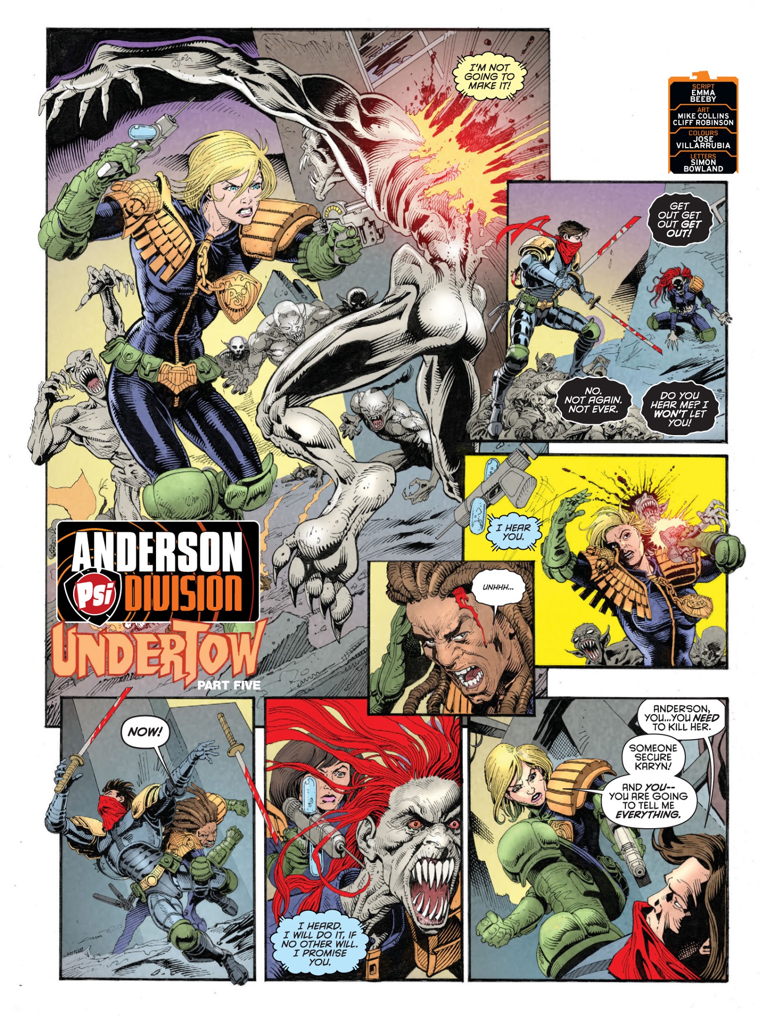 Read online 2000 AD comic -  Issue #2077 - 19